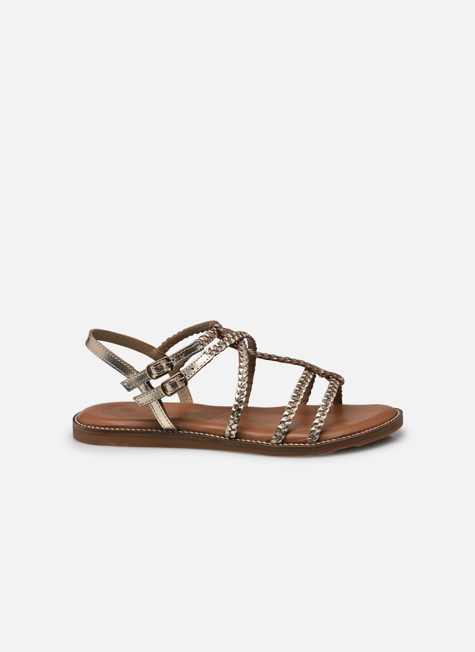 Sandali piatti Sh 2318 donna oro e bronzo L'Atelier Tropézien Sandali piatti Sh 2318 donna oro e bronzo GOLD