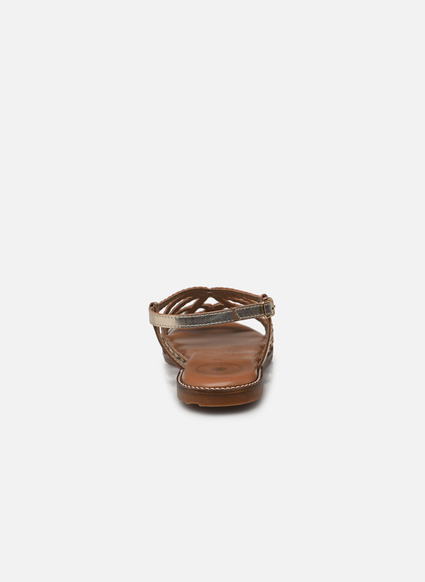 Sandales plates Sh 2321 femme or et bronze L'Atelier Tropézien Sandales plates Sh 2321 femme or et bronze GOLD
