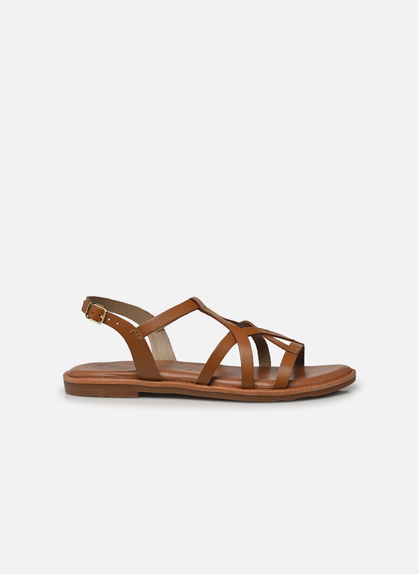 Flache Sandalen Sh 2328 damen braun L'Atelier Tropézien Flache Sandalen Sh 2328 damen braun TAN