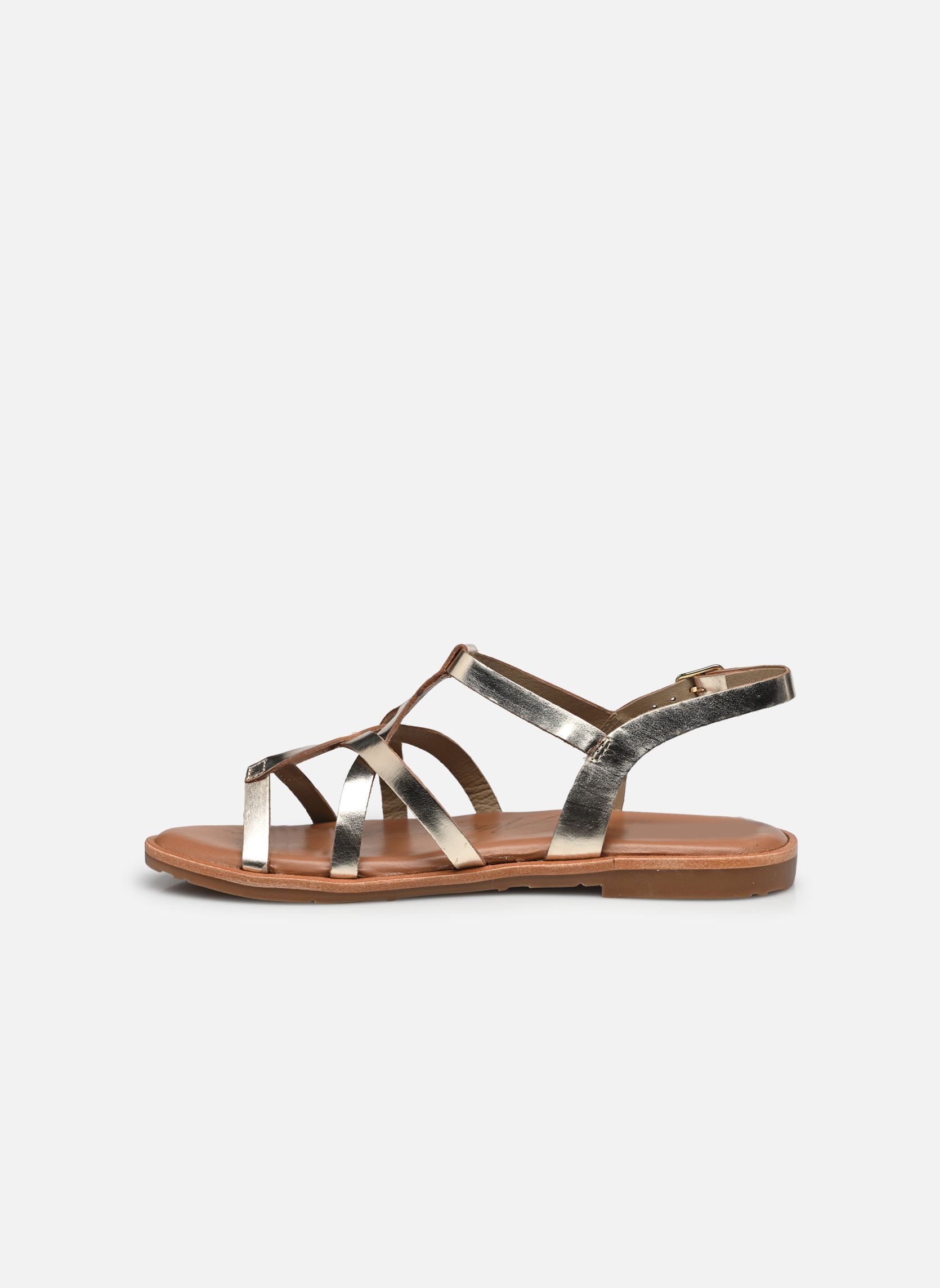Sandales plates Sh 2328 femme or et bronze L'Atelier Tropézien Sandales plates Sh 2328 femme or et bronze GOLD
