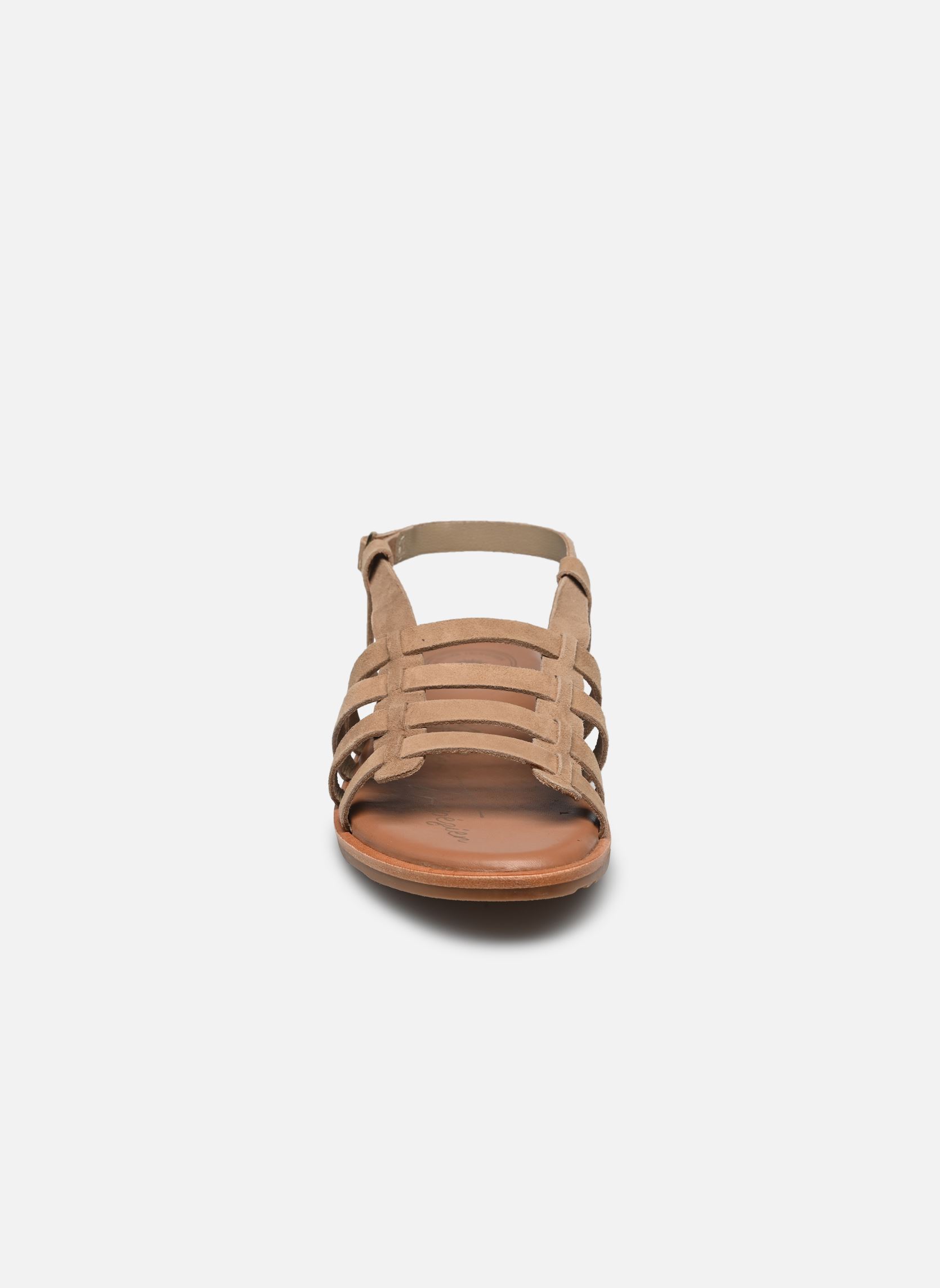 Sandali piatti Sh 2331 donna marrone L'Atelier Tropézien Sandali piatti Sh 2331 donna marrone TAN SUEDE