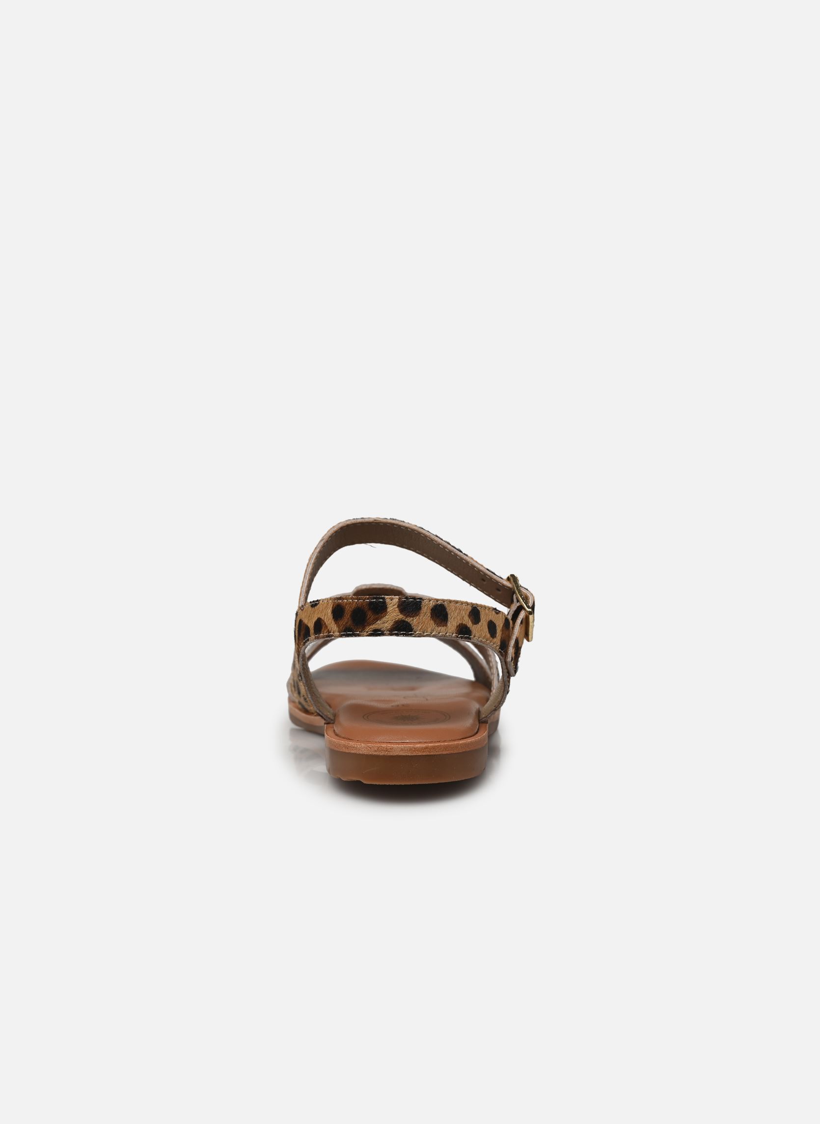 Sandalias planas Sh 2335 mujer marrón L'Atelier Tropézien Sandalias planas Sh 2335 mujer marrón LEOPARD