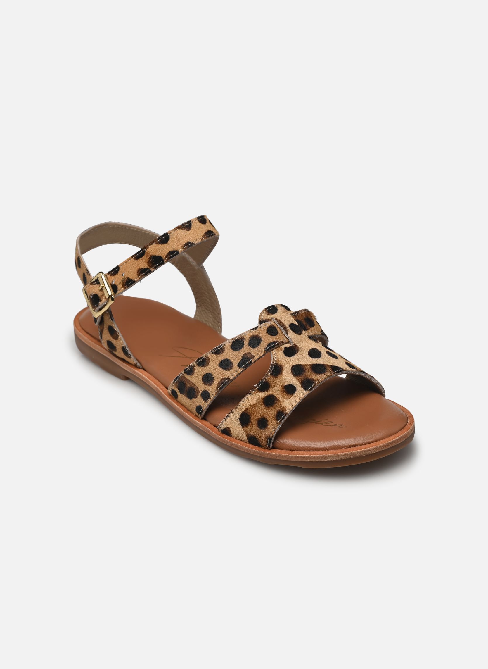 Sandalias planas Sh 2335 mujer marrón L'Atelier Tropézien Sandalias planas Sh 2335 mujer marrón LEOPARD