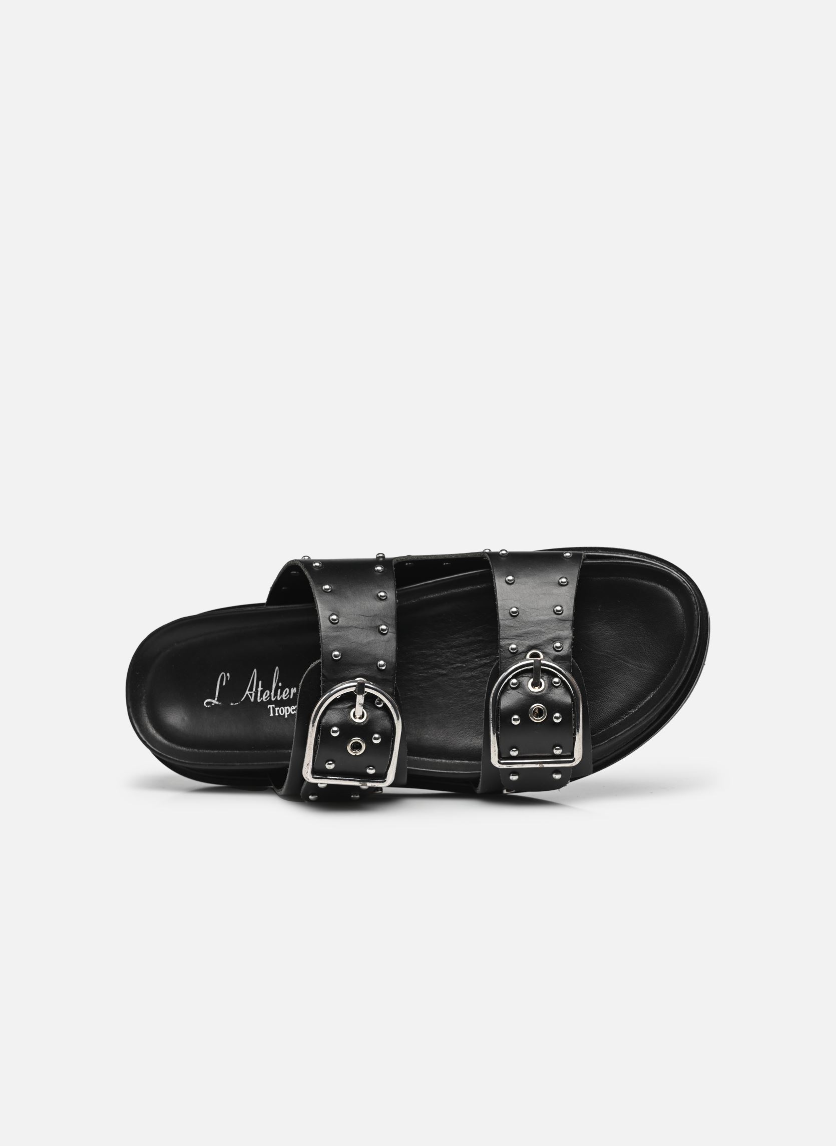 Mules et sabots Sh 2338 femme noir L'Atelier Tropézien Mules et sabots Sh 2338 femme noir BLACK