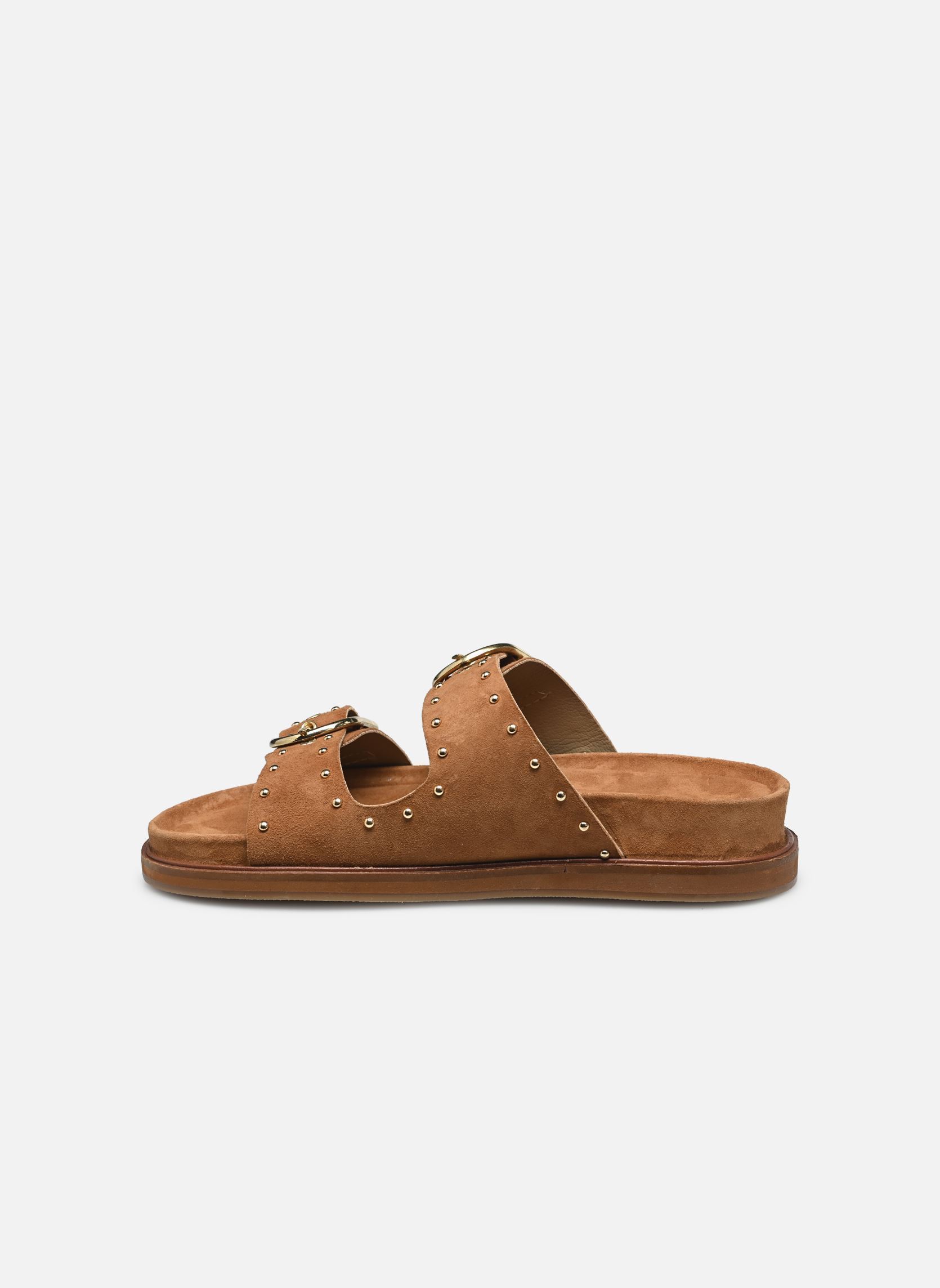 Mules et sabots Sh 2338 femme marron L'Atelier Tropézien Mules et sabots Sh 2338 femme marron TAN SUEDE