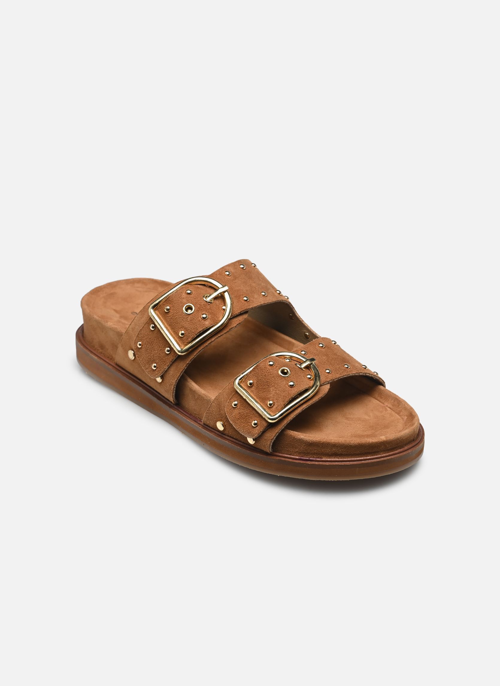 Mules et sabots Sh 2338 femme marron L'Atelier Tropézien Mules et sabots Sh 2338 femme marron TAN SUEDE