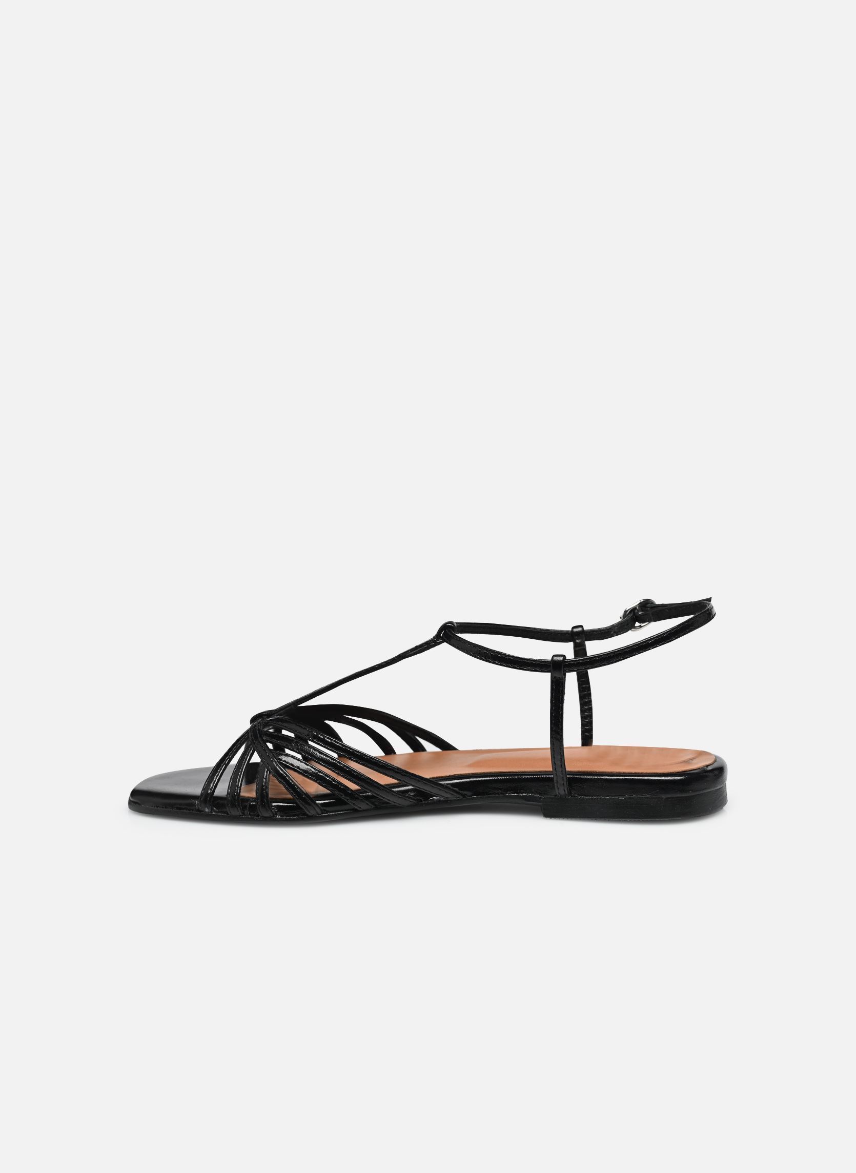 Sandales St 14 femme noir L'Atelier Tropézien Sandales St 14 femme noir BLACK