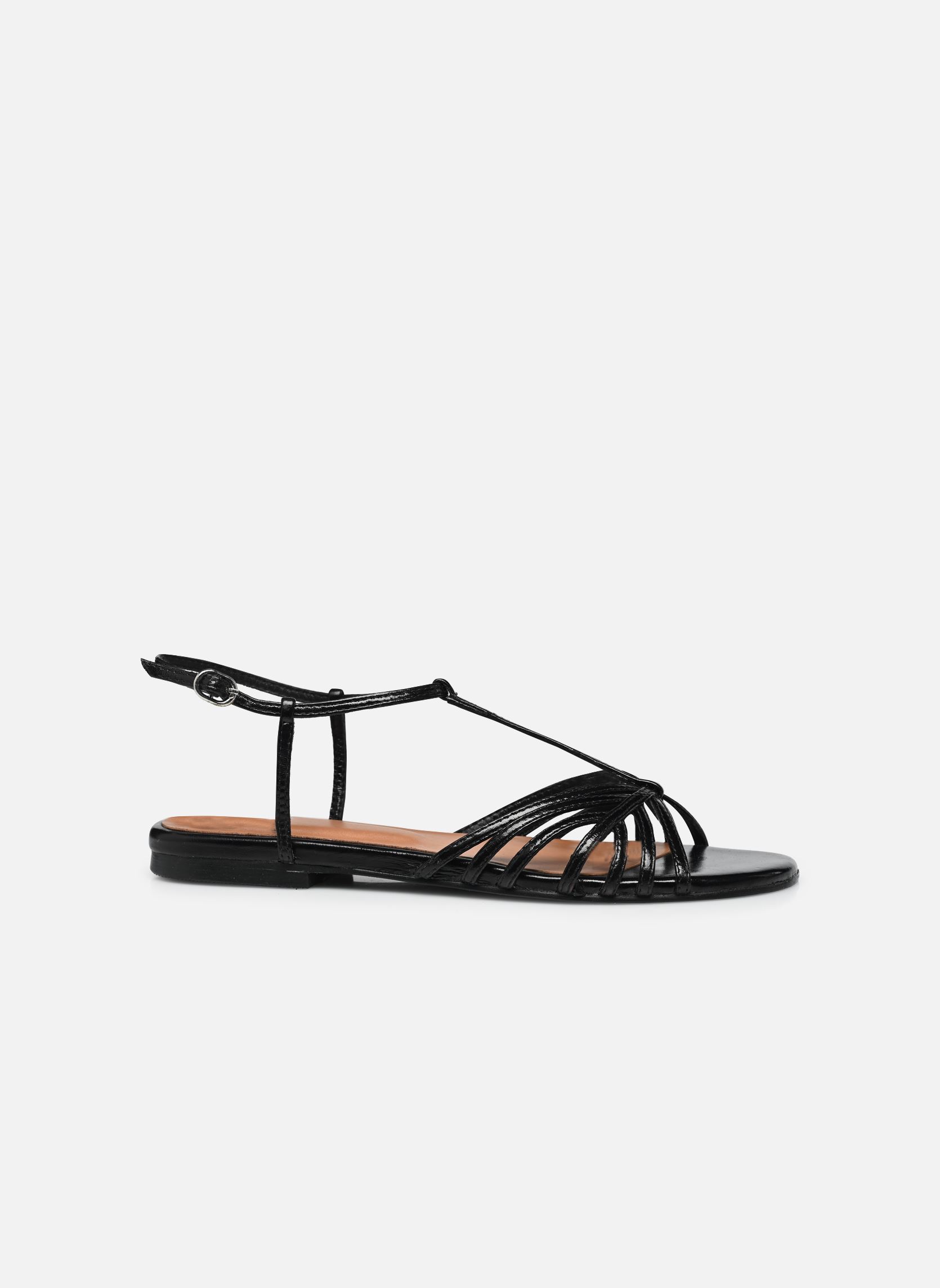 Sandales St 14 femme noir L'Atelier Tropézien Sandales St 14 femme noir BLACK