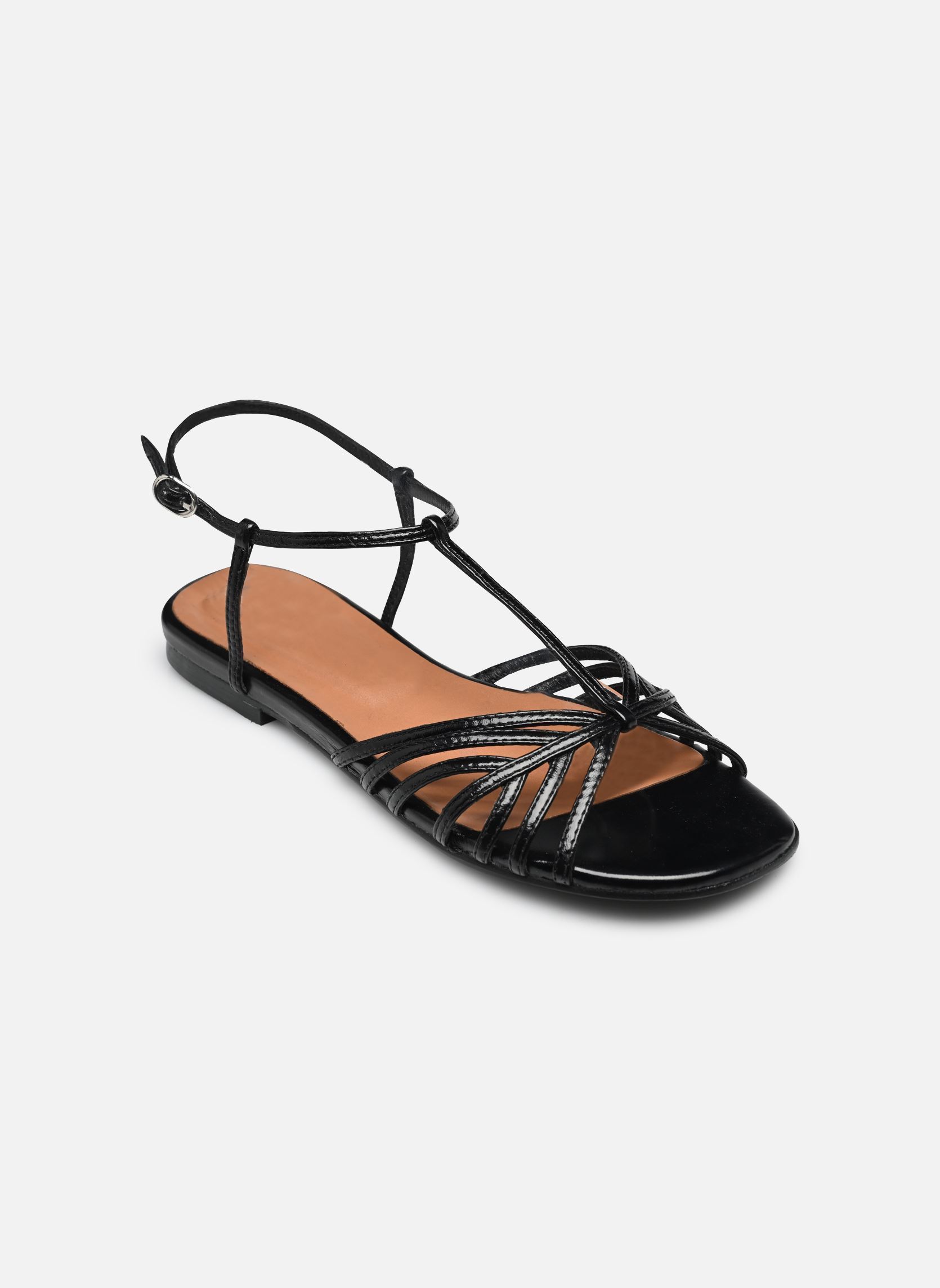 Sandales St 14 femme noir L'Atelier Tropézien Sandales St 14 femme noir BLACK