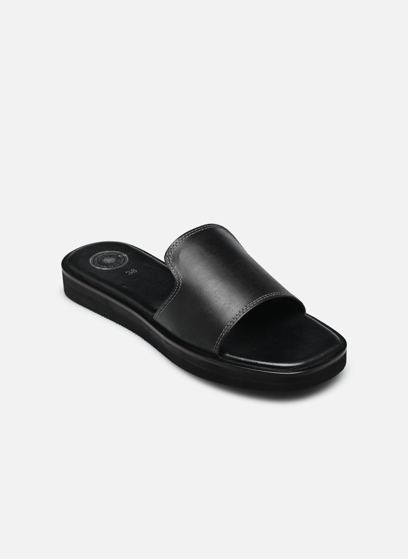 Mules et sabots St 19 femme noir L'Atelier Tropézien Mules et sabots St 19 femme noir BLACK