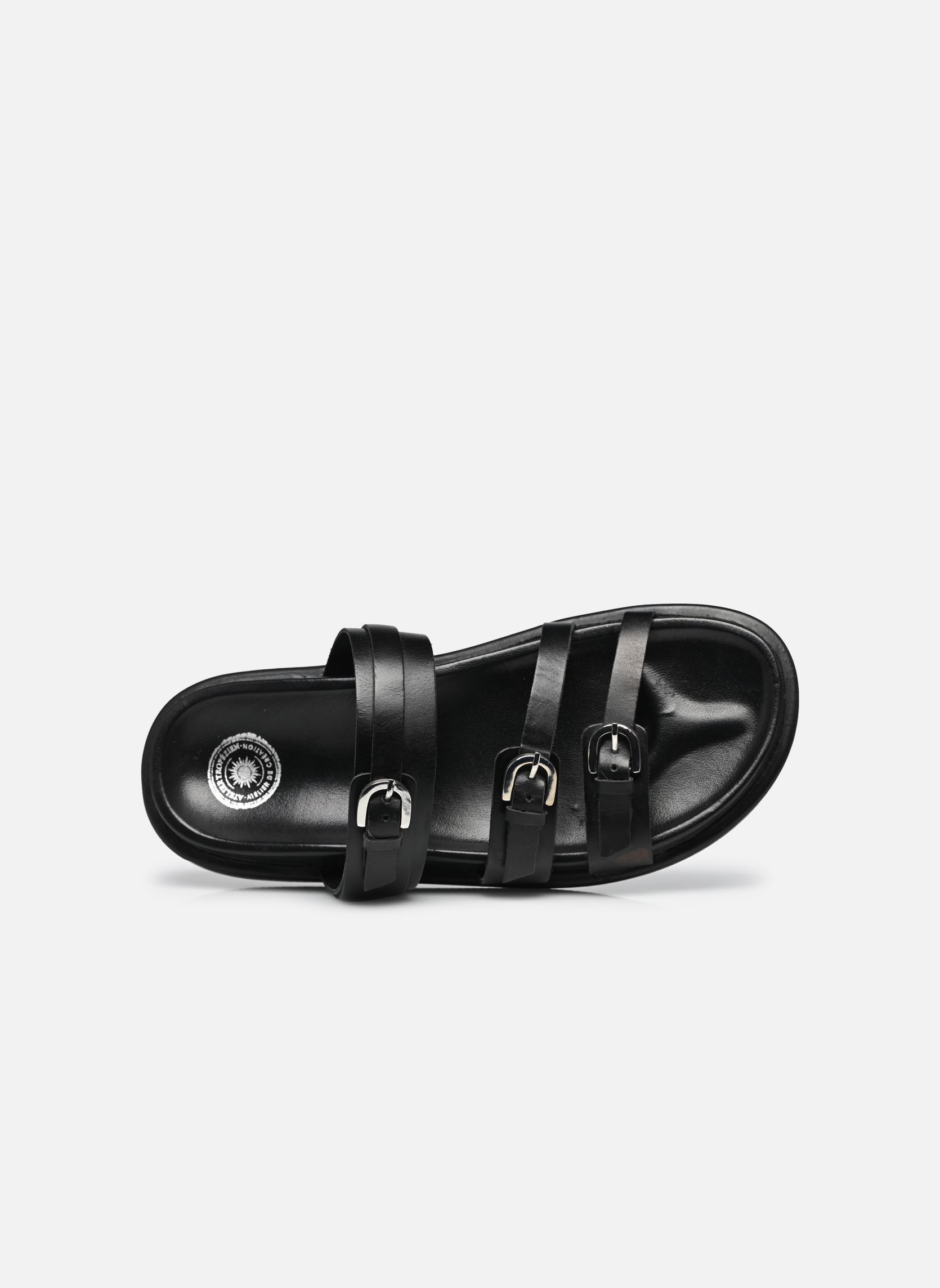 Mules et sabots St 22 femme noir L'Atelier Tropézien Mules et sabots St 22 femme noir BLACK