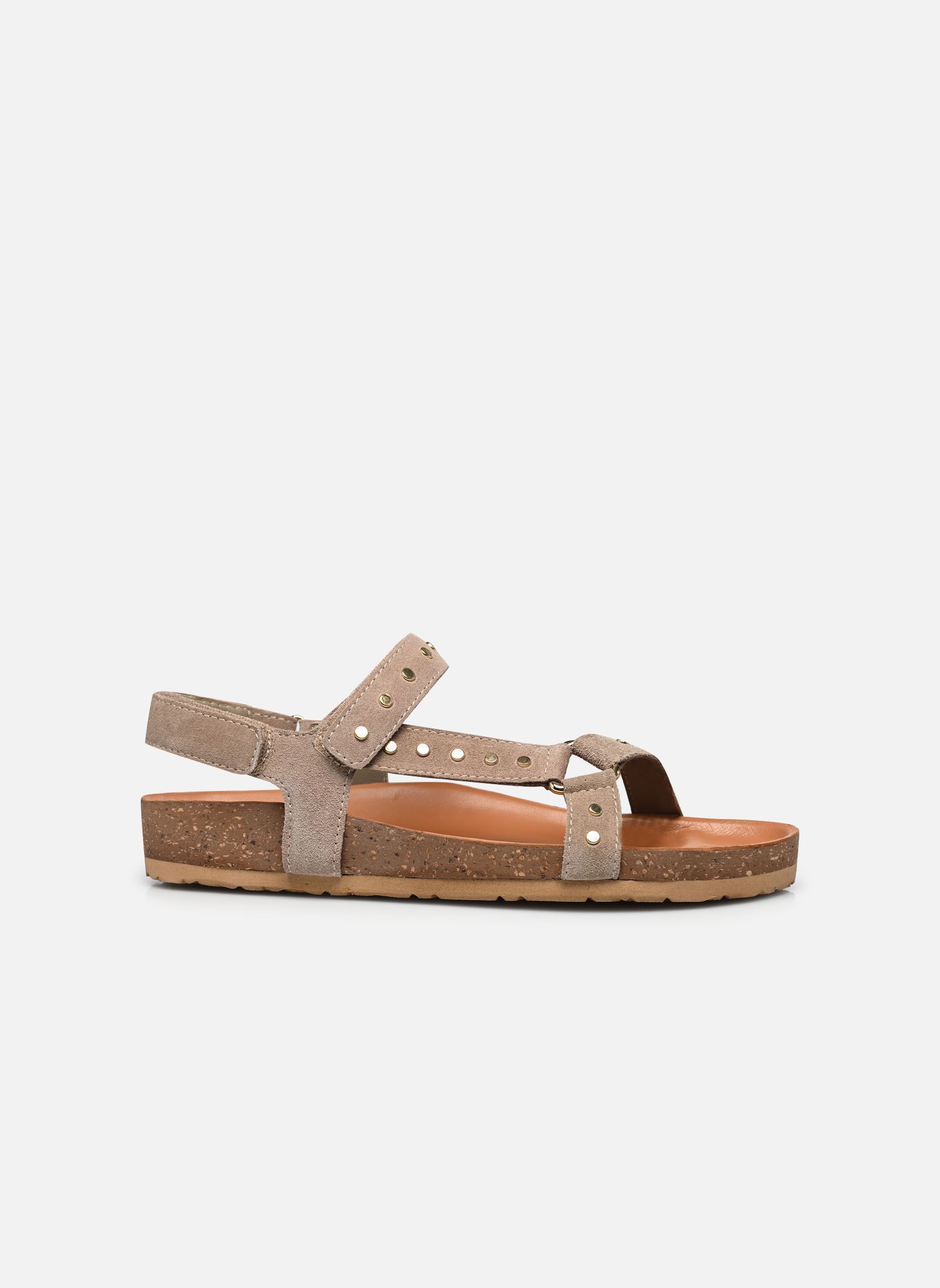 Sandalias planas St 25 mujer beige L'Atelier Tropézien Sandalias planas St 25 mujer beige TAUPE