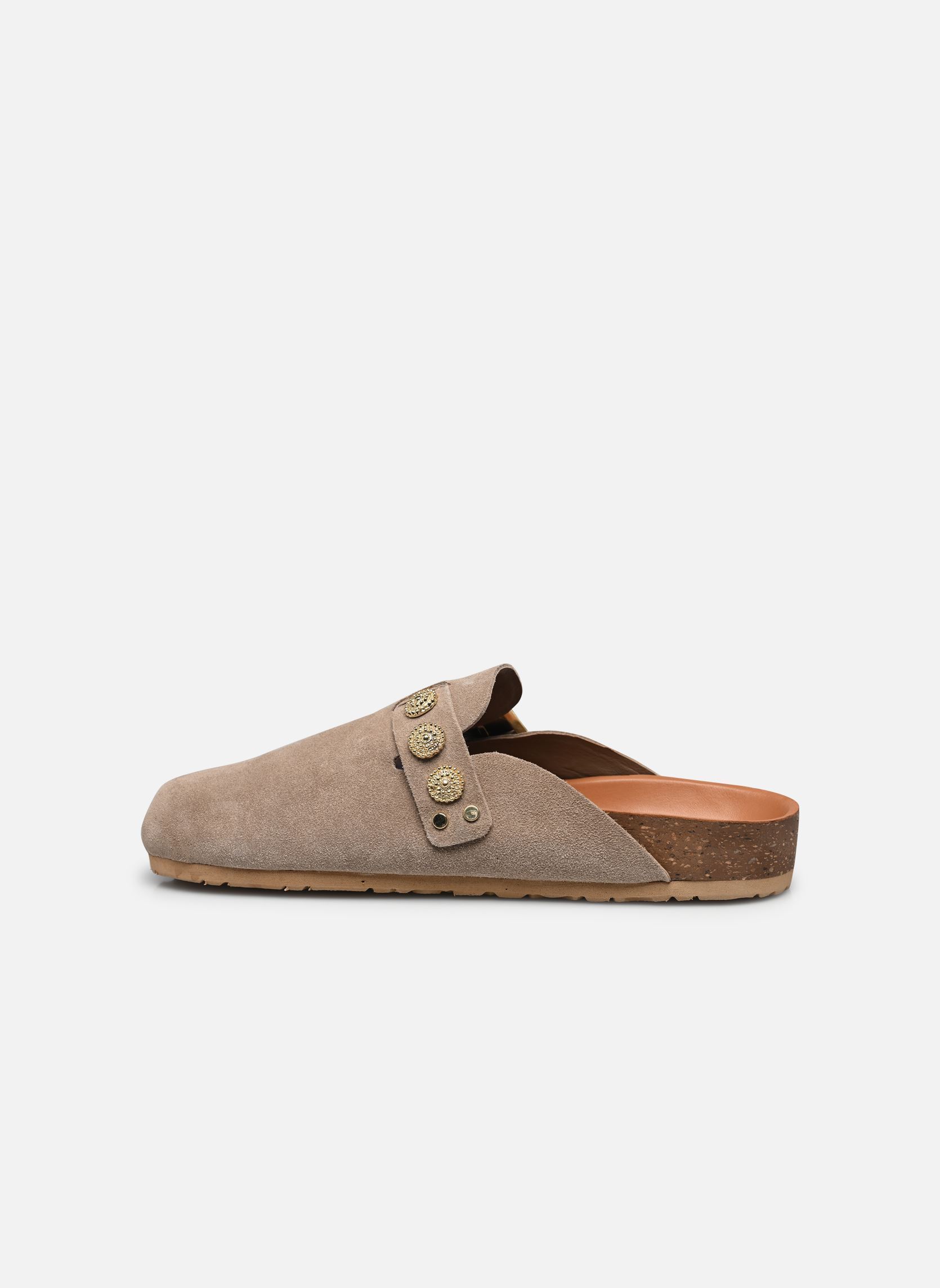 Sandalias planas St 26 mujer beige L'Atelier Tropézien Sandalias planas St 26 mujer beige TAUPE