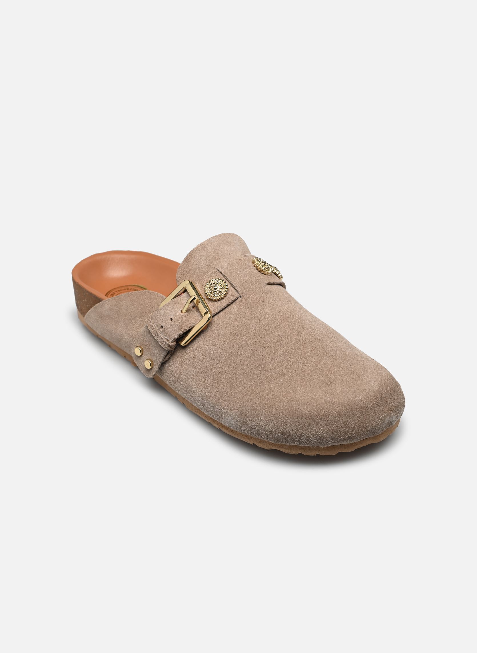 Sandalias planas St 26 mujer beige L'Atelier Tropézien Sandalias planas St 26 mujer beige TAUPE