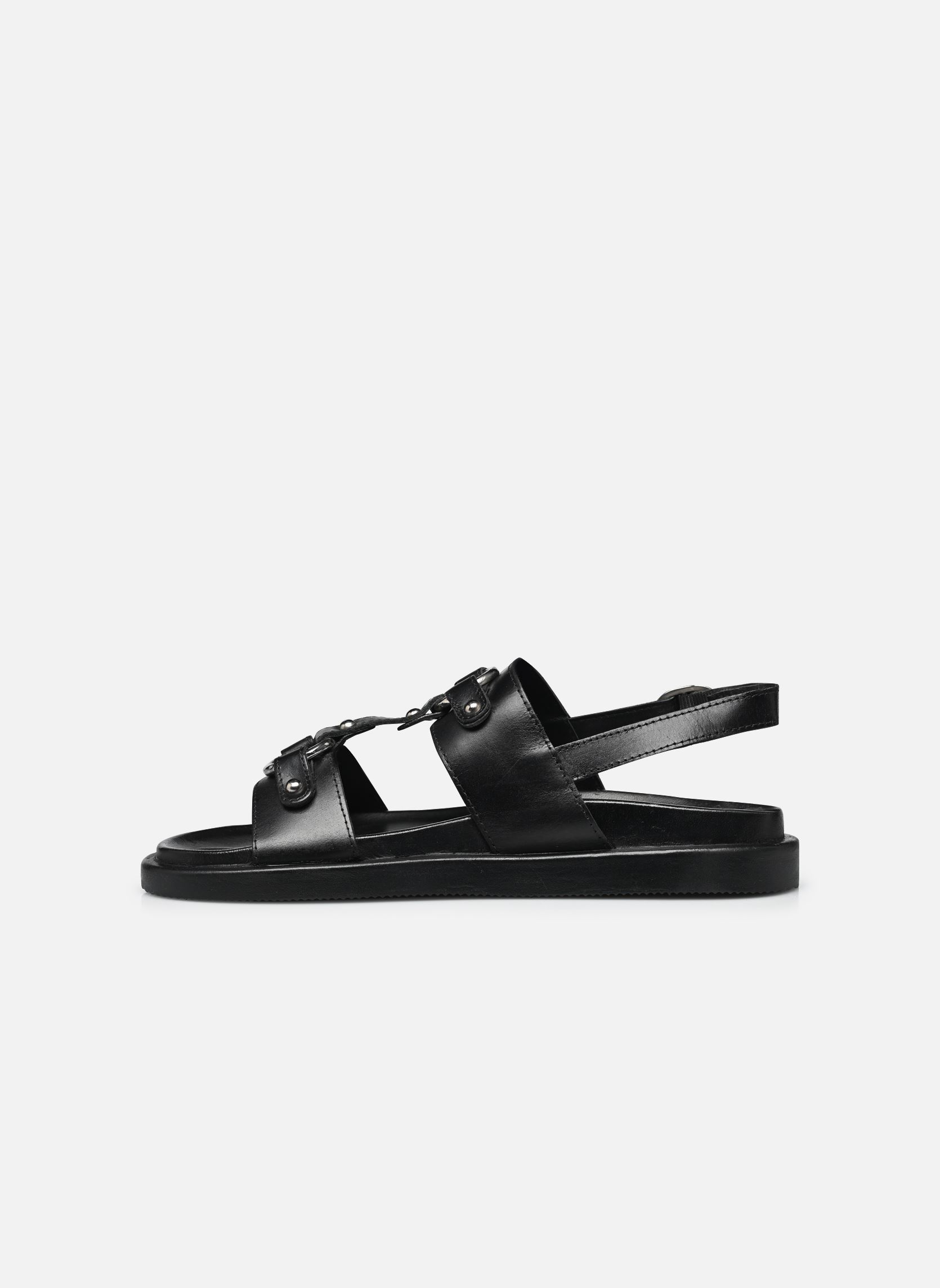 Flache Sandalen St 23 damen schwarz L'Atelier Tropézien Flache Sandalen St 23 damen schwarz BLACK