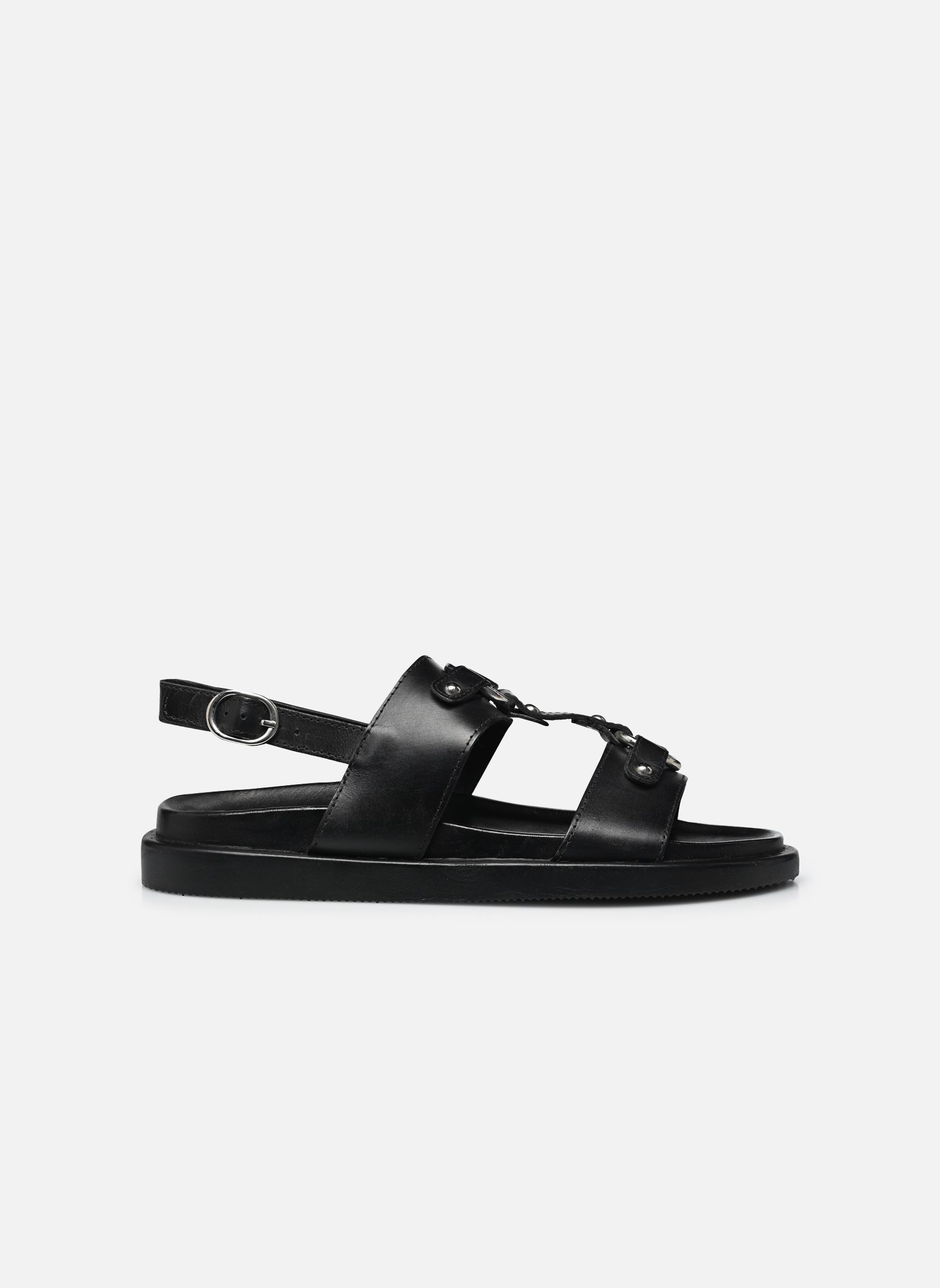 Flache Sandalen St 23 damen schwarz L'Atelier Tropézien Flache Sandalen St 23 damen schwarz BLACK
