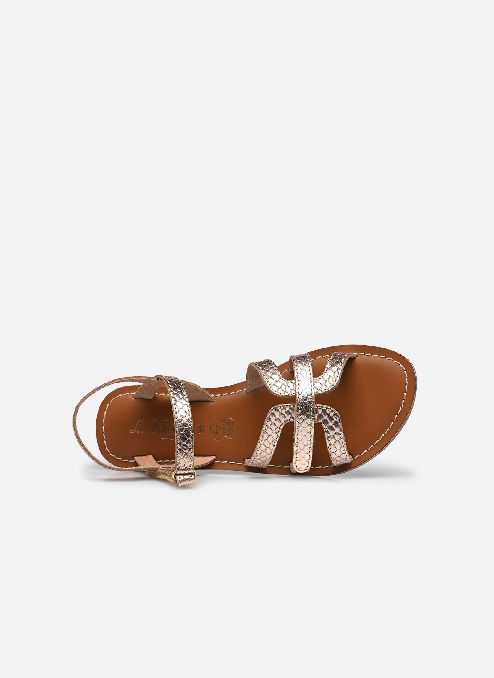 Sandales Il 2252 fille or et bronze L'Atelier Tropézien Sandales Il 2252 fille or et bronze GOLD