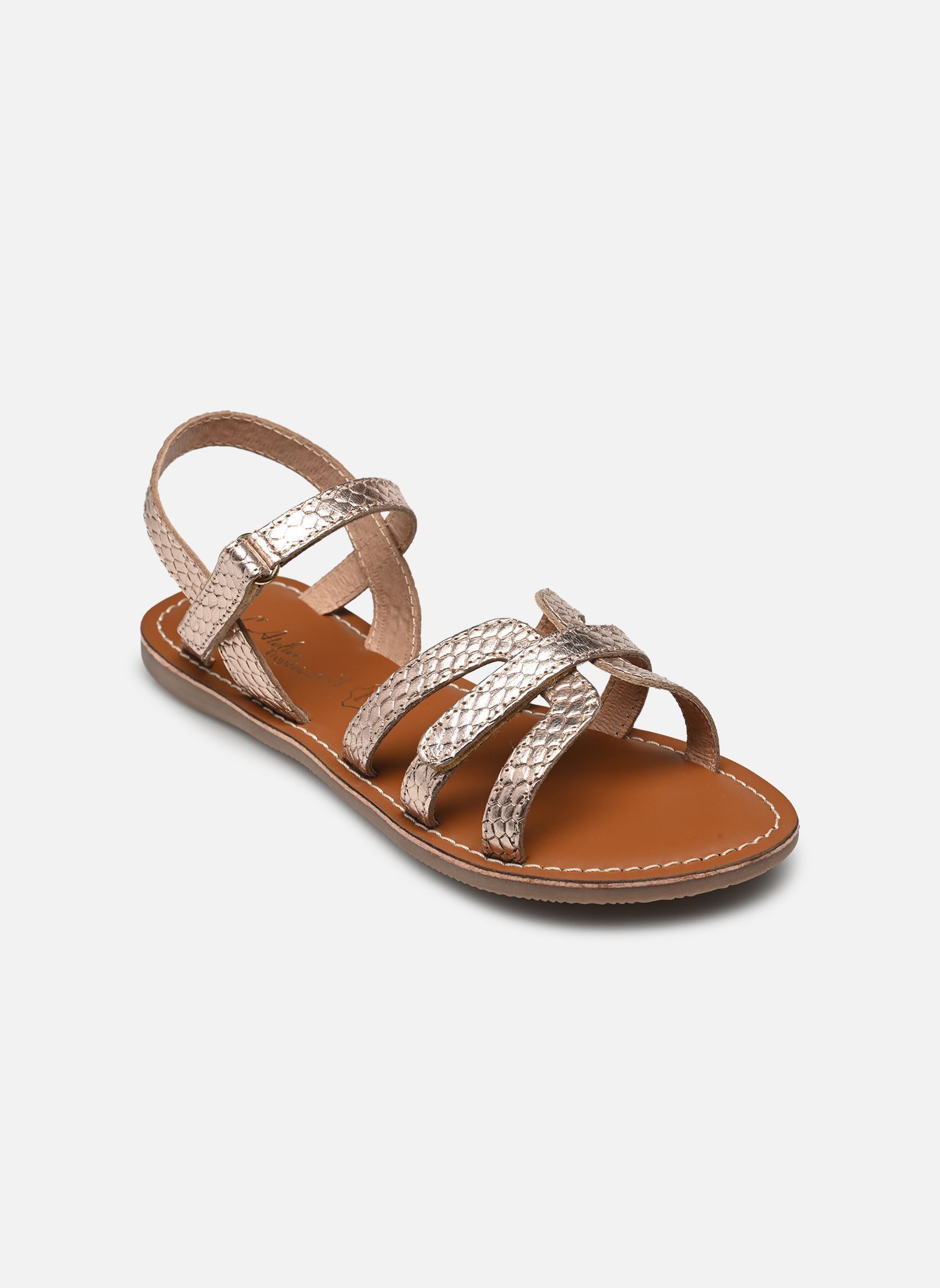 Sandales Il 2252 fille or et bronze L'Atelier Tropézien Sandales Il 2252 fille or et bronze GOLD