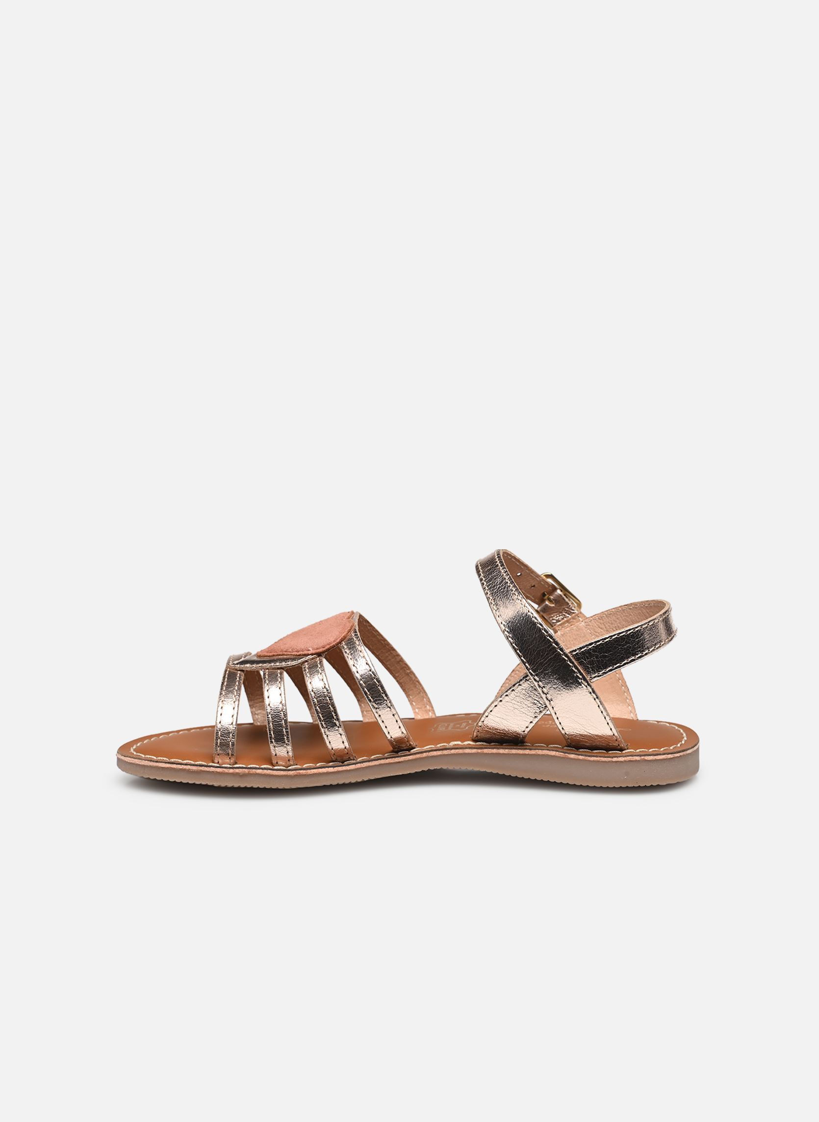 Sandales Il 2254 fille multicolore L'Atelier Tropézien Sandales Il 2254 fille multicolore GOLD/PINK