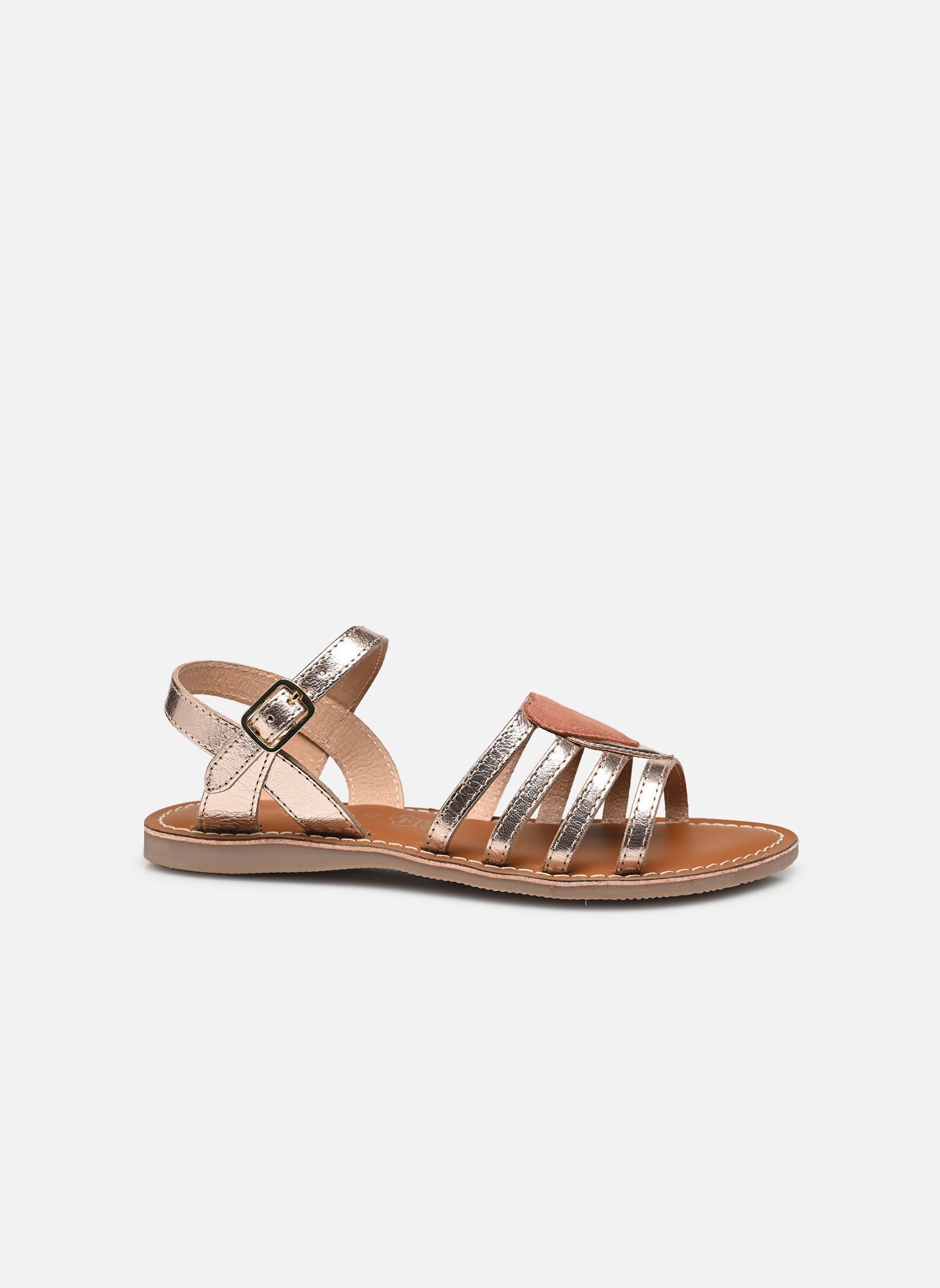 Sandales Il 2254 fille multicolore L'Atelier Tropézien Sandales Il 2254 fille multicolore GOLD/PINK