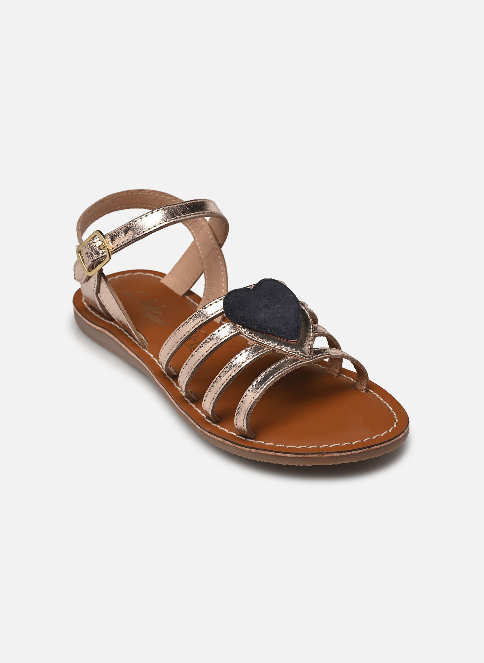 Sandalias Il 2254 niña multicolor L'Atelier Tropézien Sandalias Il 2254 niña multicolor GOLD/BLUE