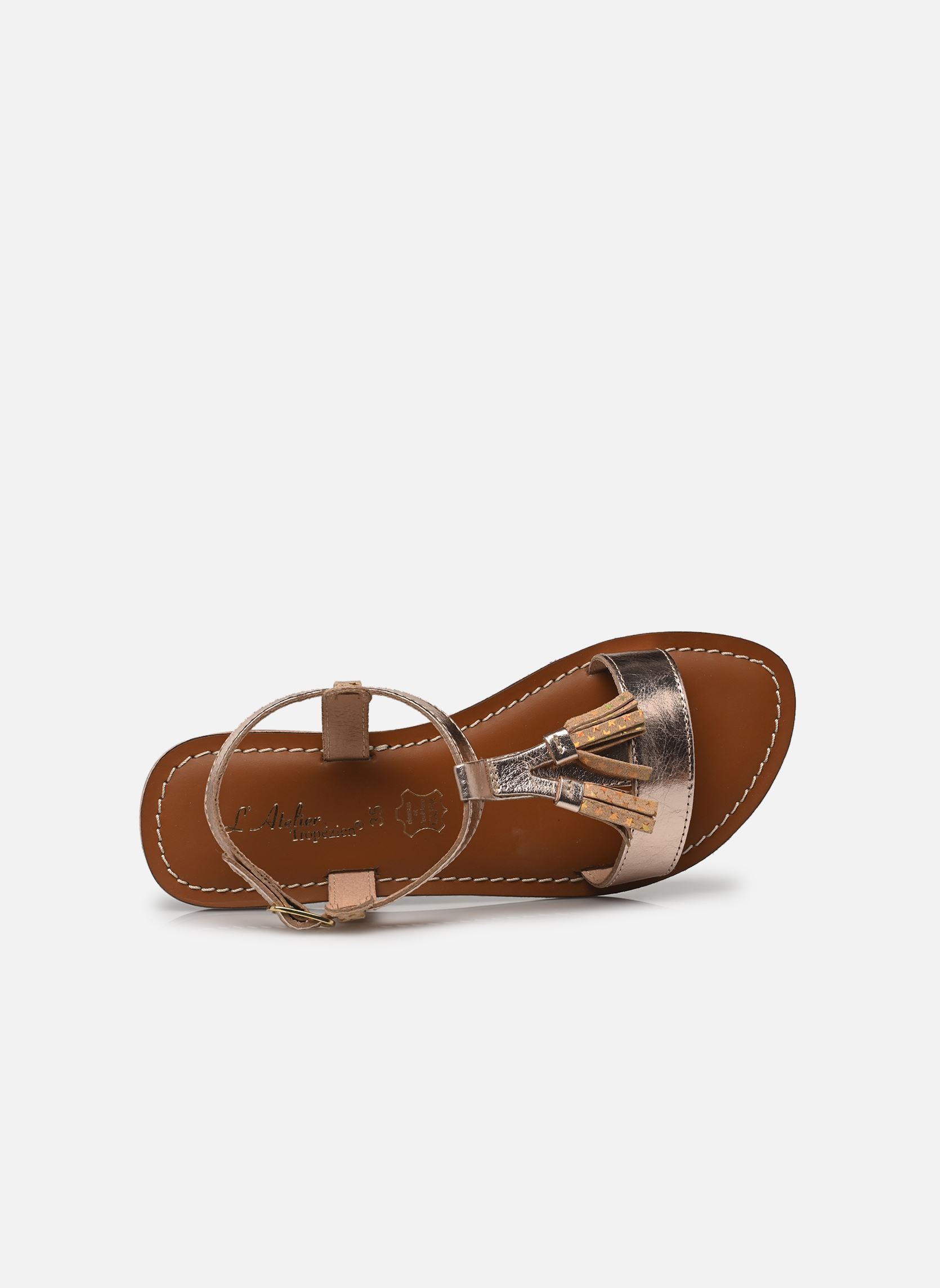 Sandales Il 2255 fille or et bronze L'Atelier Tropézien Sandales Il 2255 fille or et bronze GOLD