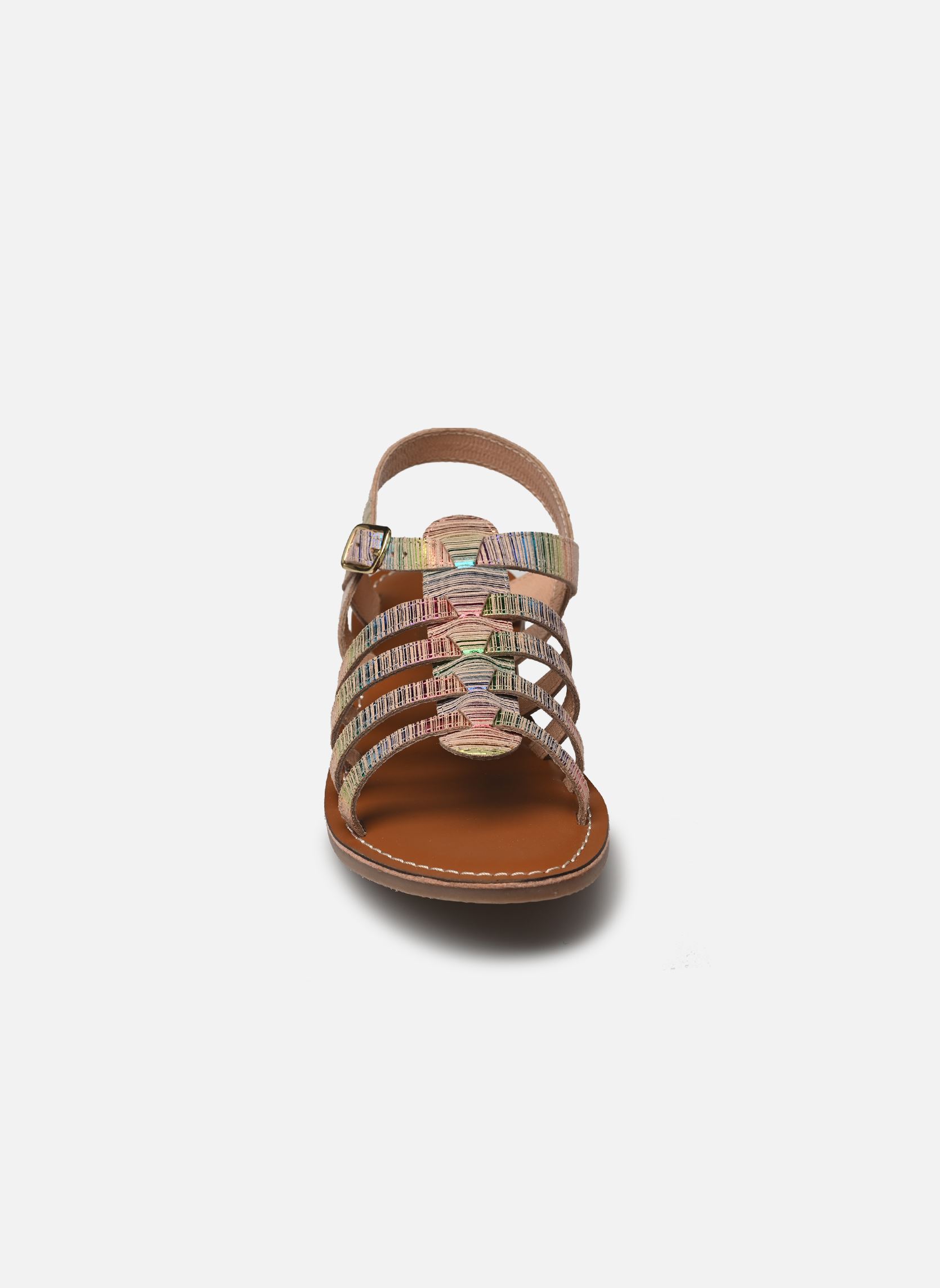 Sandales Il 2256 fille multicolore L'Atelier Tropézien Sandales Il 2256 fille multicolore RAINBOW