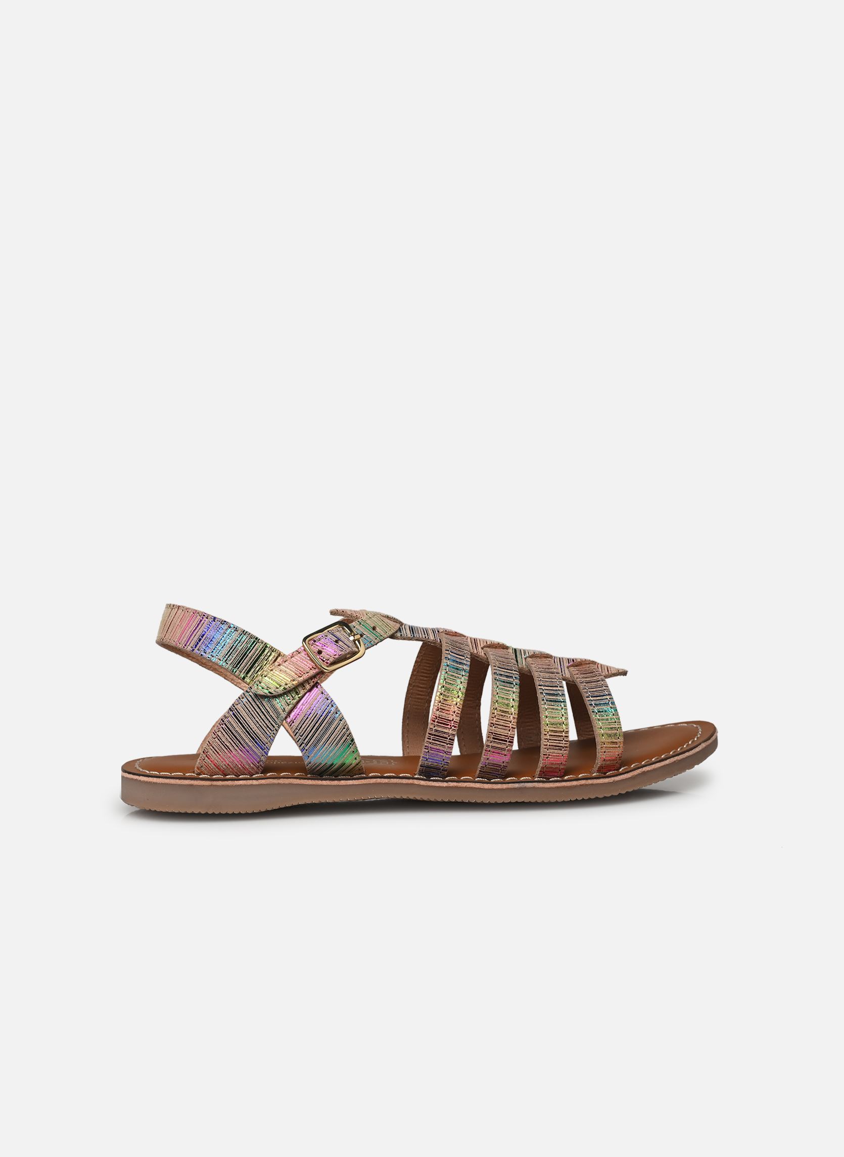 Sandales Il 2256 fille multicolore L'Atelier Tropézien Sandales Il 2256 fille multicolore RAINBOW
