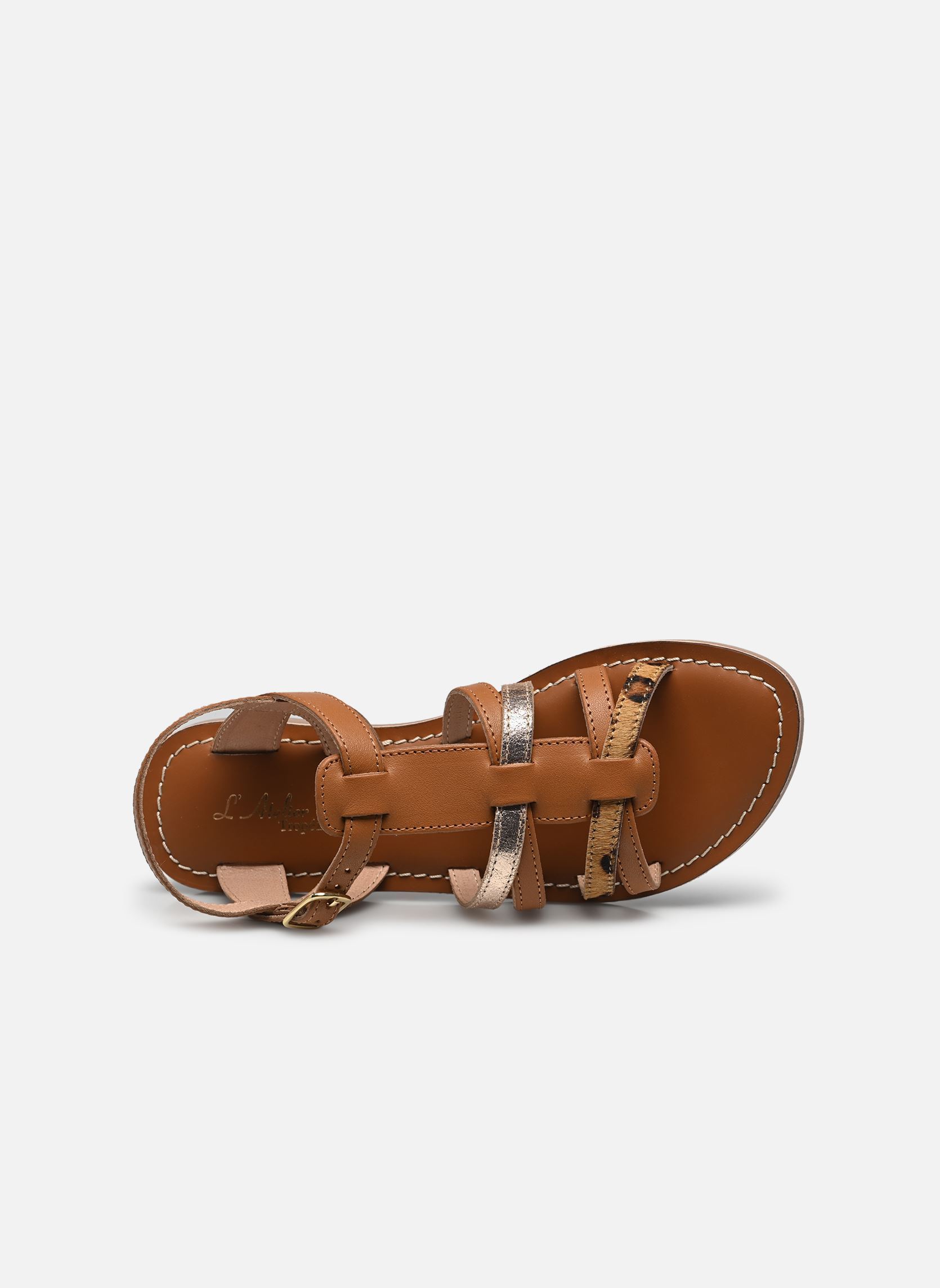 Sandalen Il 2257 mädchen mehrfarbig L'Atelier Tropézien Sandalen Il 2257 mädchen mehrfarbig LEOPARD