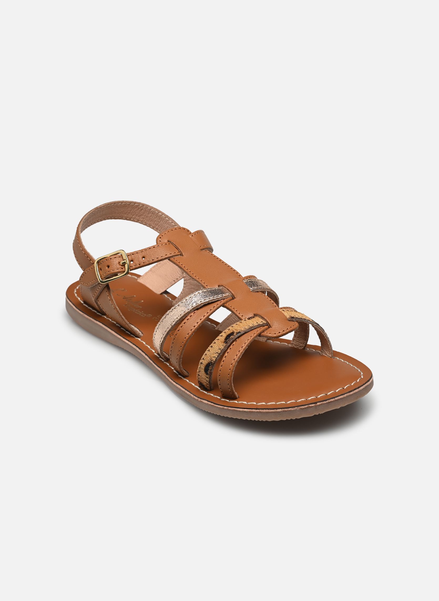 Sandalen Il 2257 mädchen mehrfarbig L'Atelier Tropézien Sandalen Il 2257 mädchen mehrfarbig LEOPARD