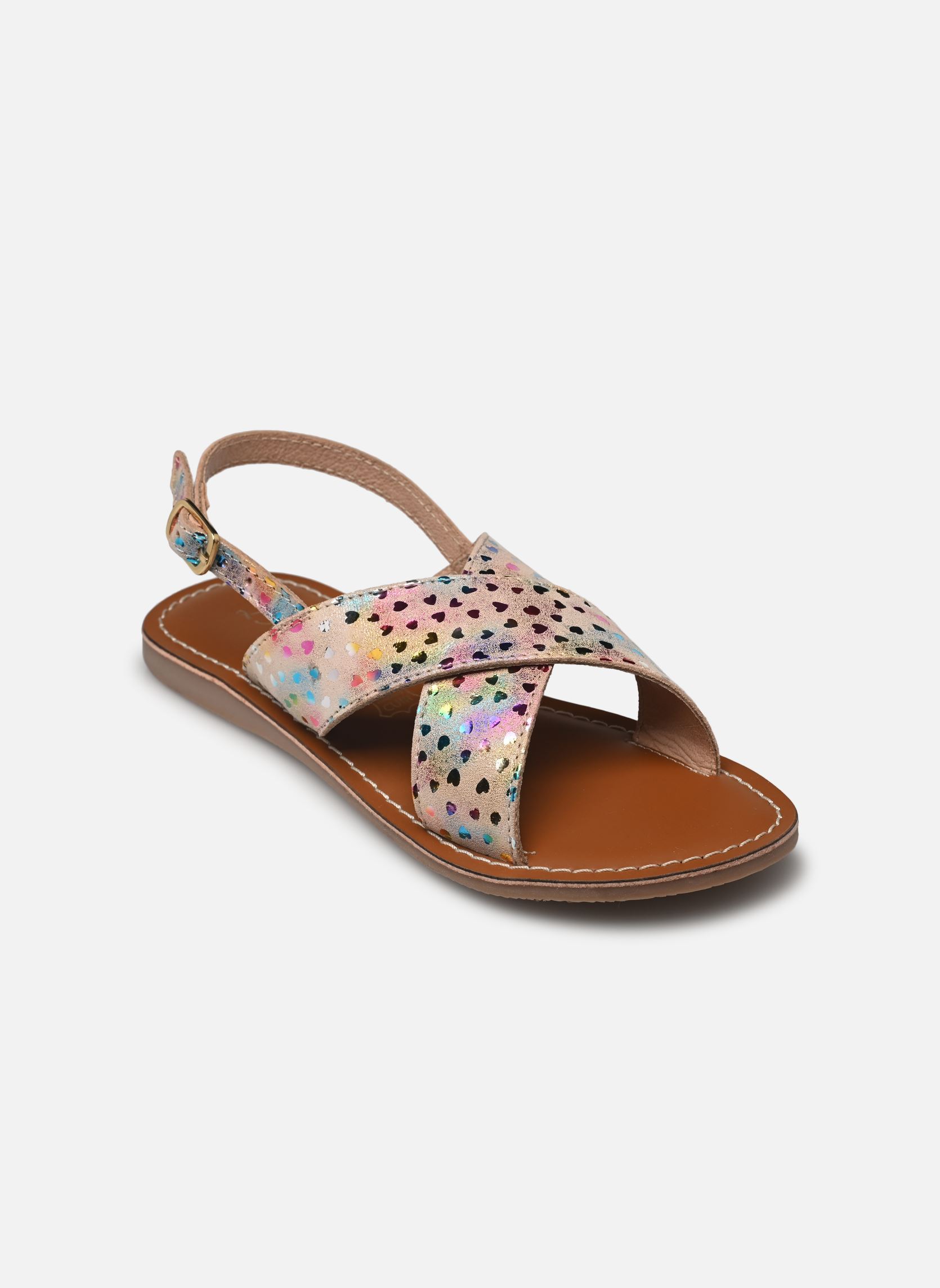 Sandalen Il 2261 mädchen mehrfarbig L'Atelier Tropézien Sandalen Il 2261 mädchen mehrfarbig BEIGE HEARTH