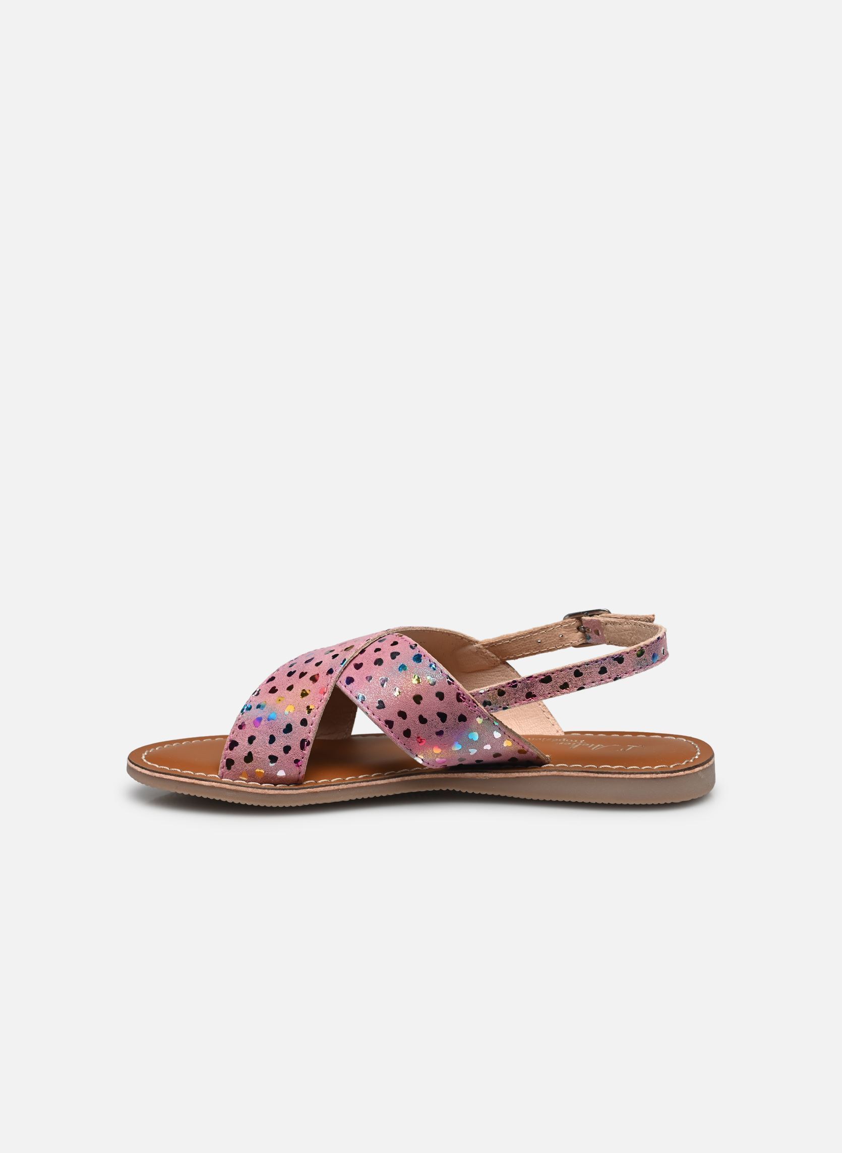 Sandales Il 2261 fille multicolore L'Atelier Tropézien Sandales Il 2261 fille multicolore PINK HEARTH