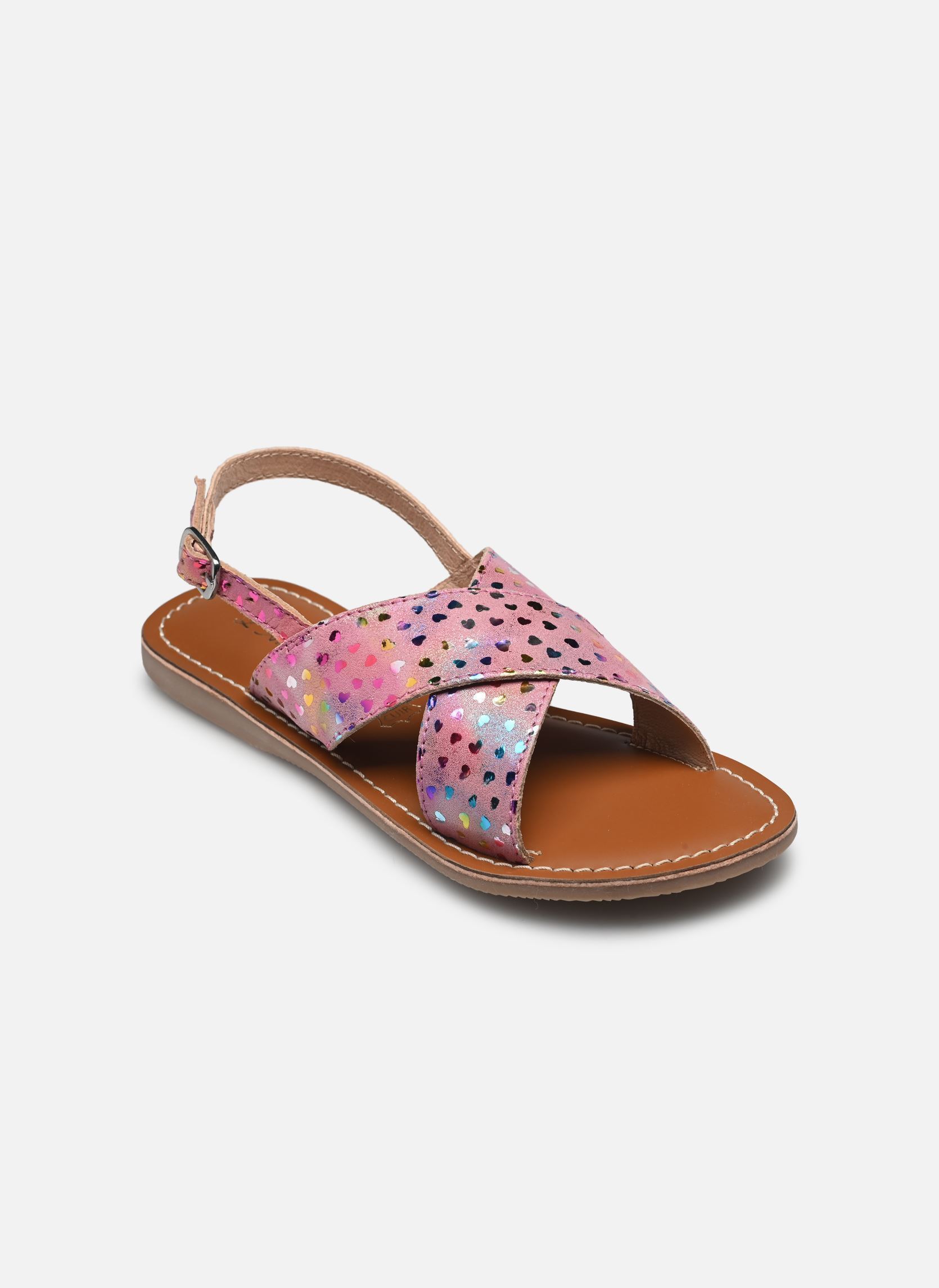 Sandales Il 2261 fille multicolore L'Atelier Tropézien Sandales Il 2261 fille multicolore PINK HEARTH