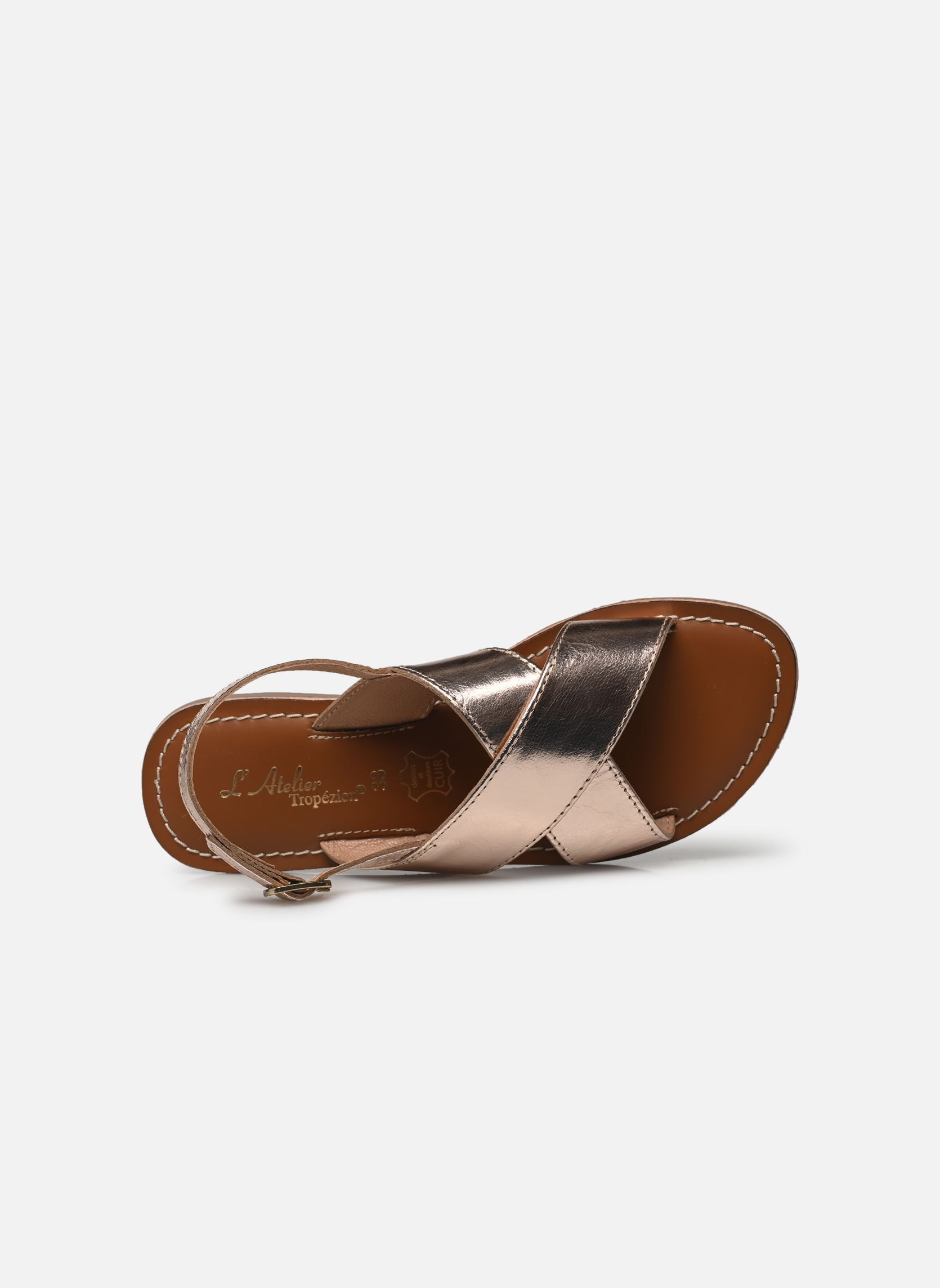 Sandales Il 2261 fille or et bronze L'Atelier Tropézien Sandales Il 2261 fille or et bronze GOLD