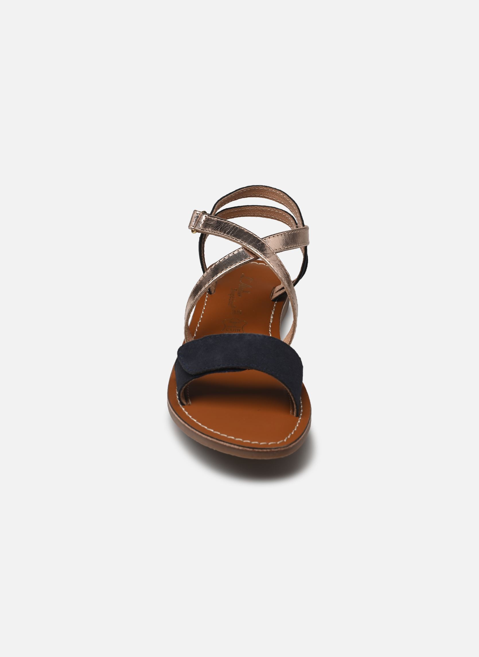 Sandales Il 2263 fille multicolore L'Atelier Tropézien Sandales Il 2263 fille multicolore GOLD/BLUE