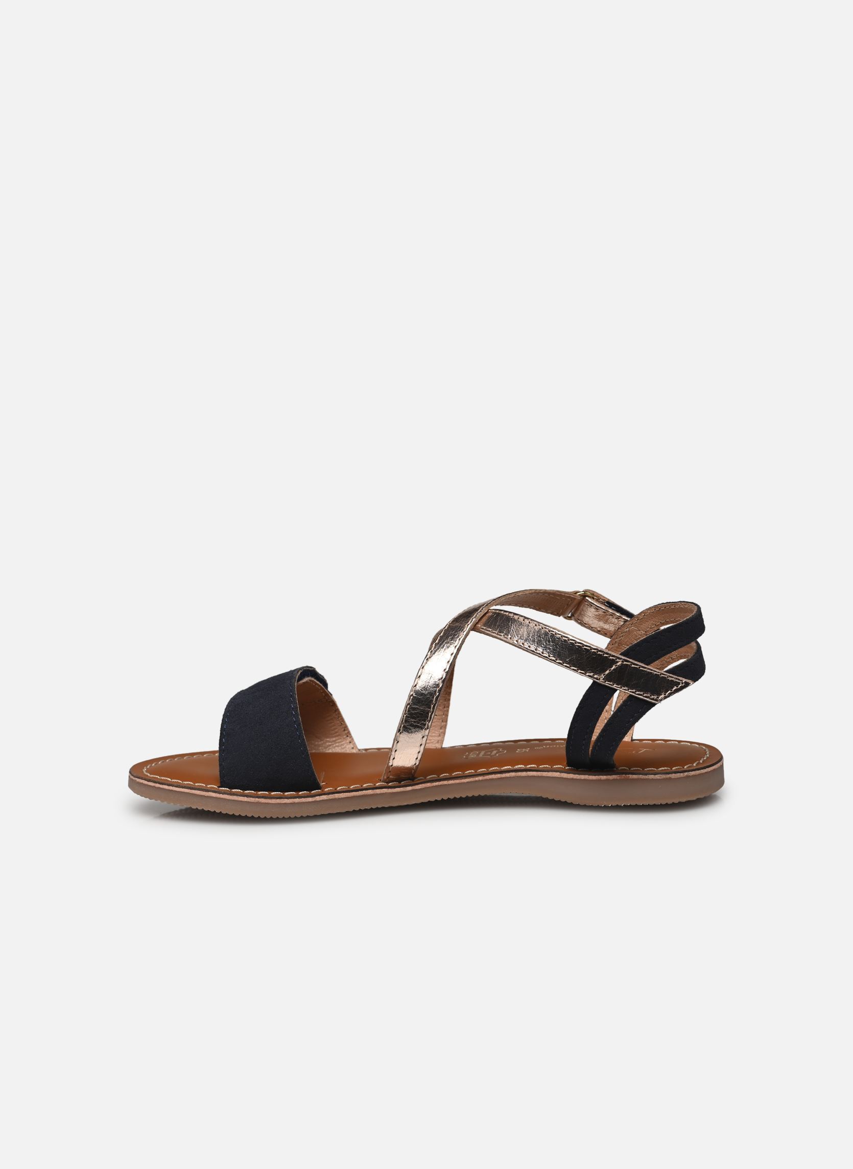 Sandales Il 2263 fille multicolore L'Atelier Tropézien Sandales Il 2263 fille multicolore GOLD/BLUE