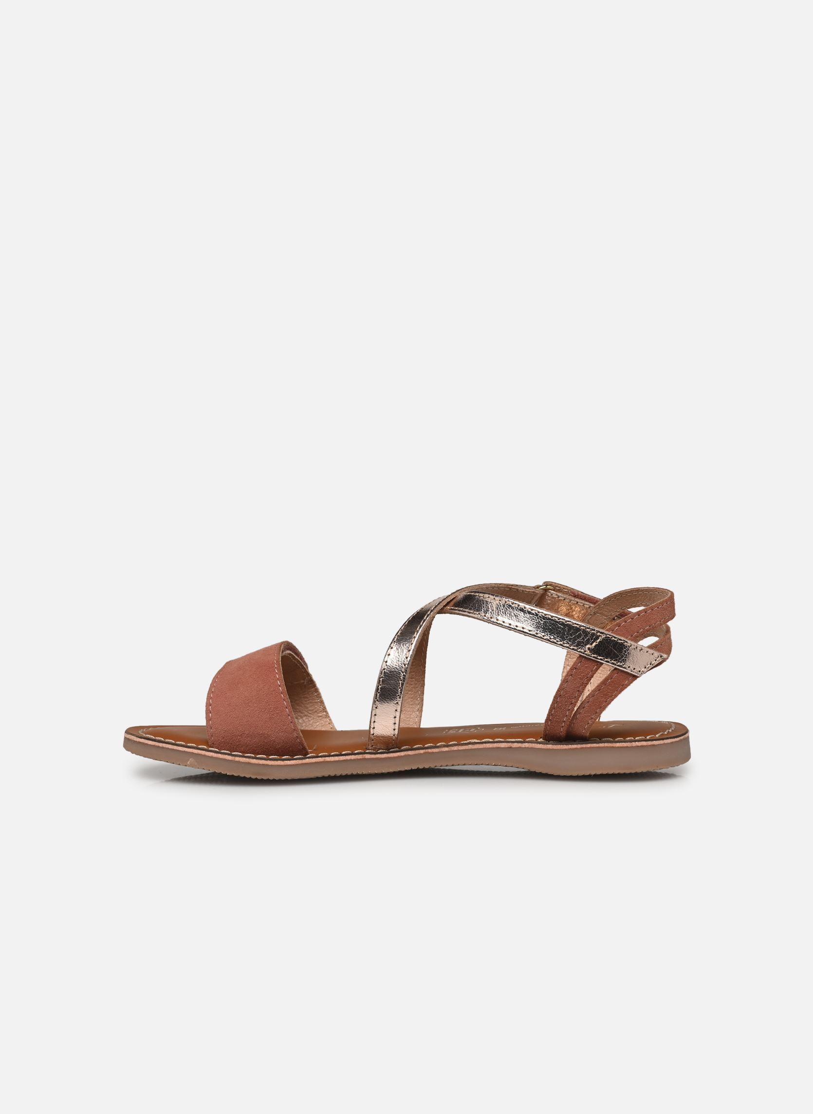 Sandales Il 2263 fille multicolore L'Atelier Tropézien Sandales Il 2263 fille multicolore GOLD/PINK