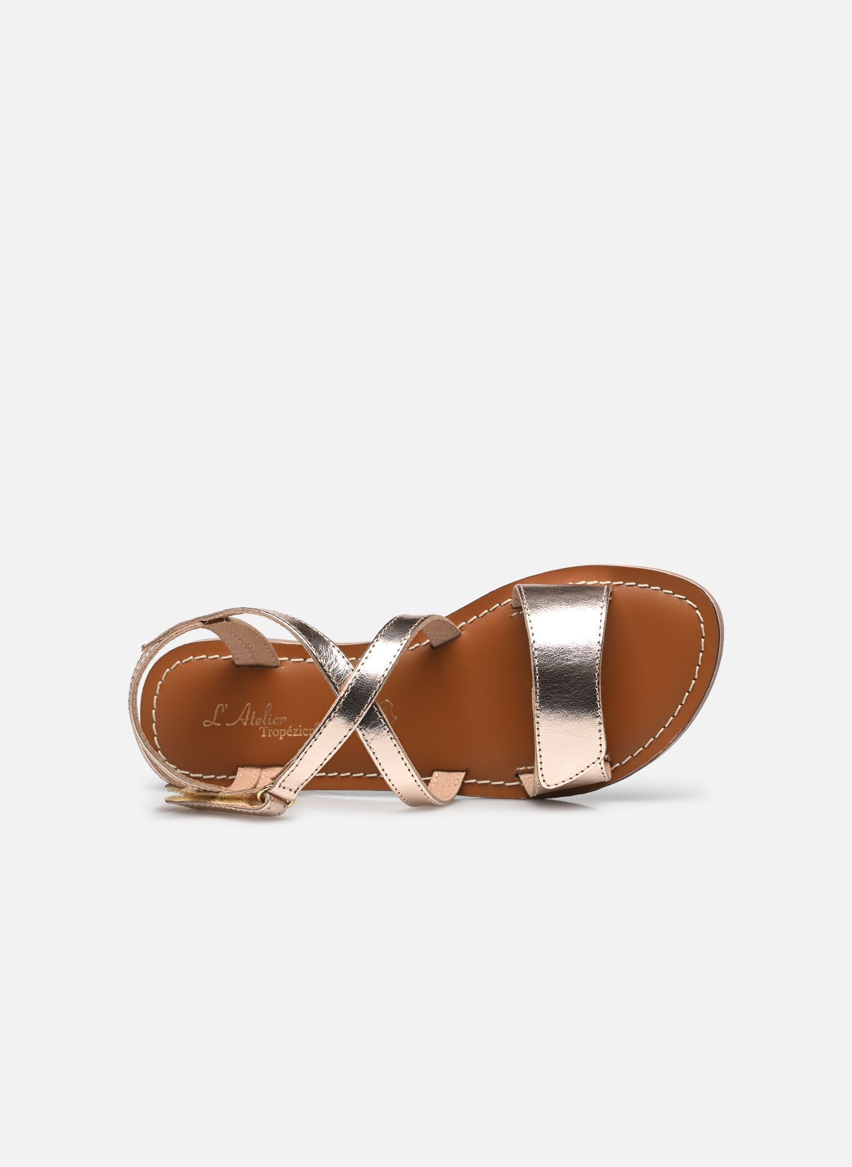 Sandales Il 2263 fille or et bronze L'Atelier Tropézien Sandales Il 2263 fille or et bronze GOLD