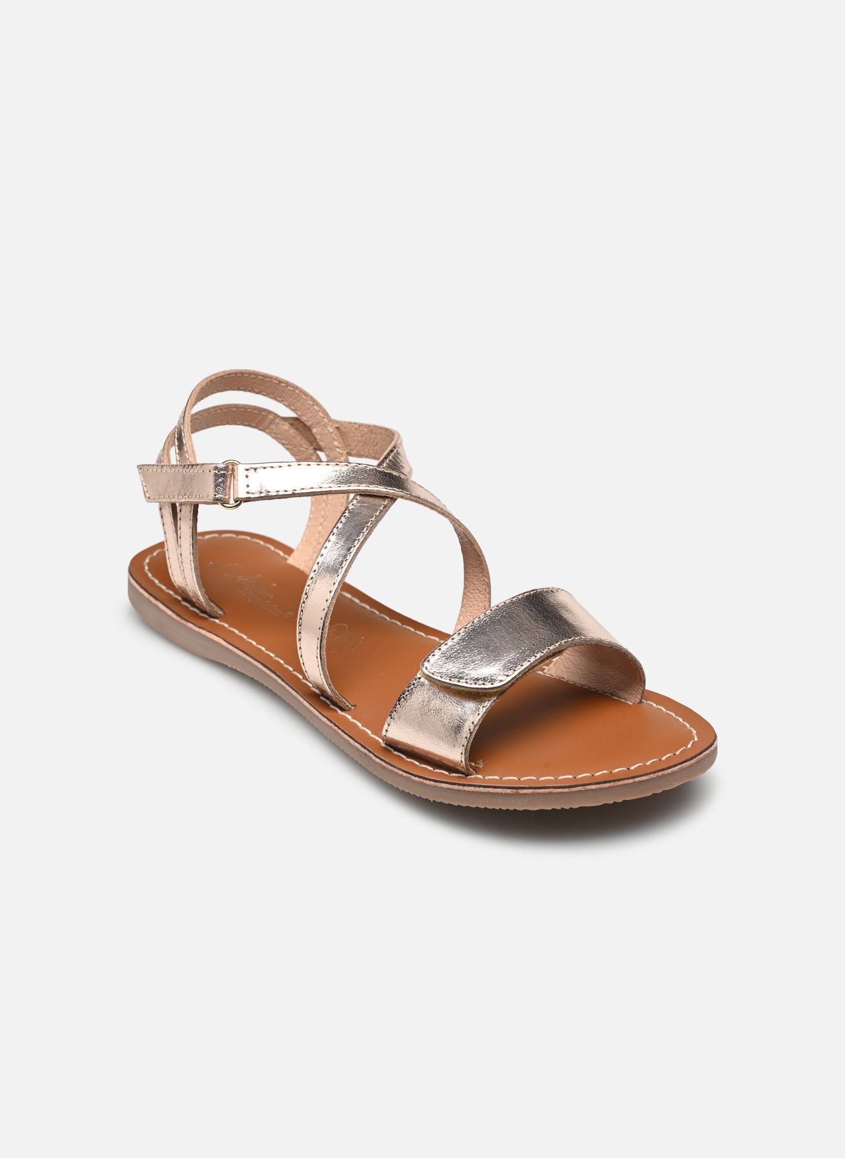 Sandales Il 2263 fille or et bronze L'Atelier Tropézien Sandales Il 2263 fille or et bronze GOLD