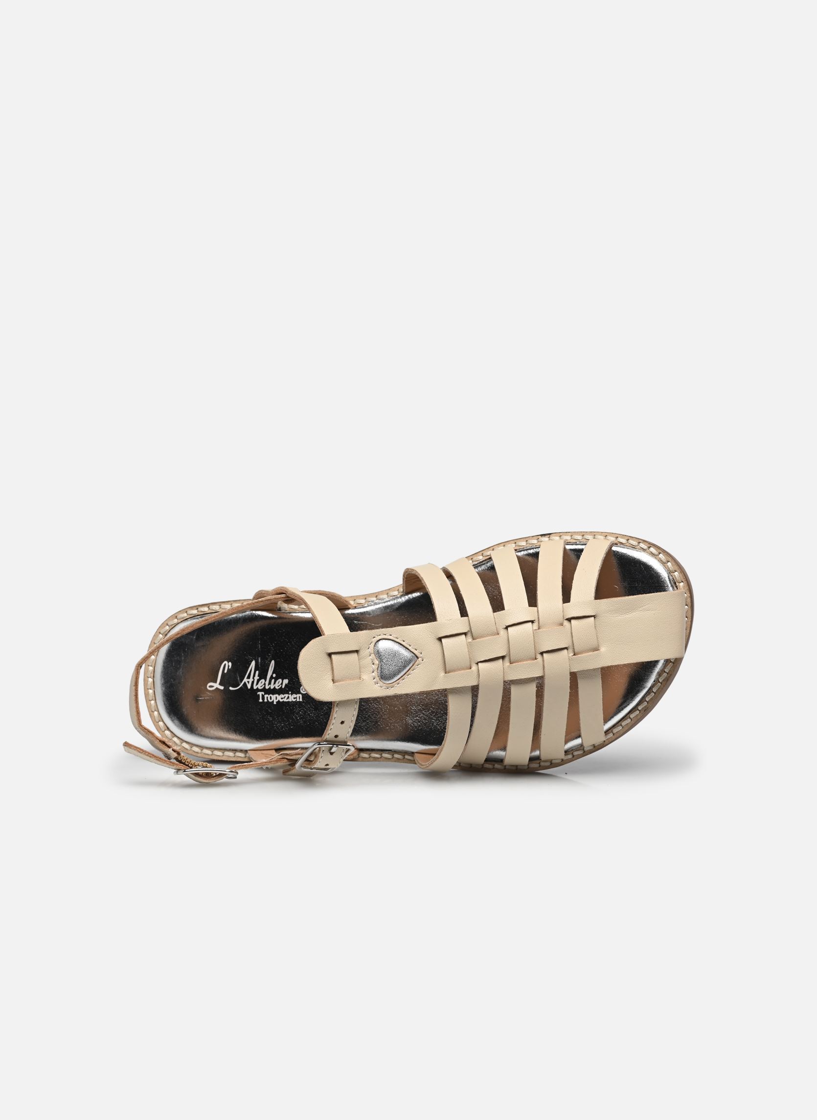 Sandales Sb 2422 fille blanc L'Atelier Tropézien Sandales Sb 2422 fille blanc OFF WHITE
