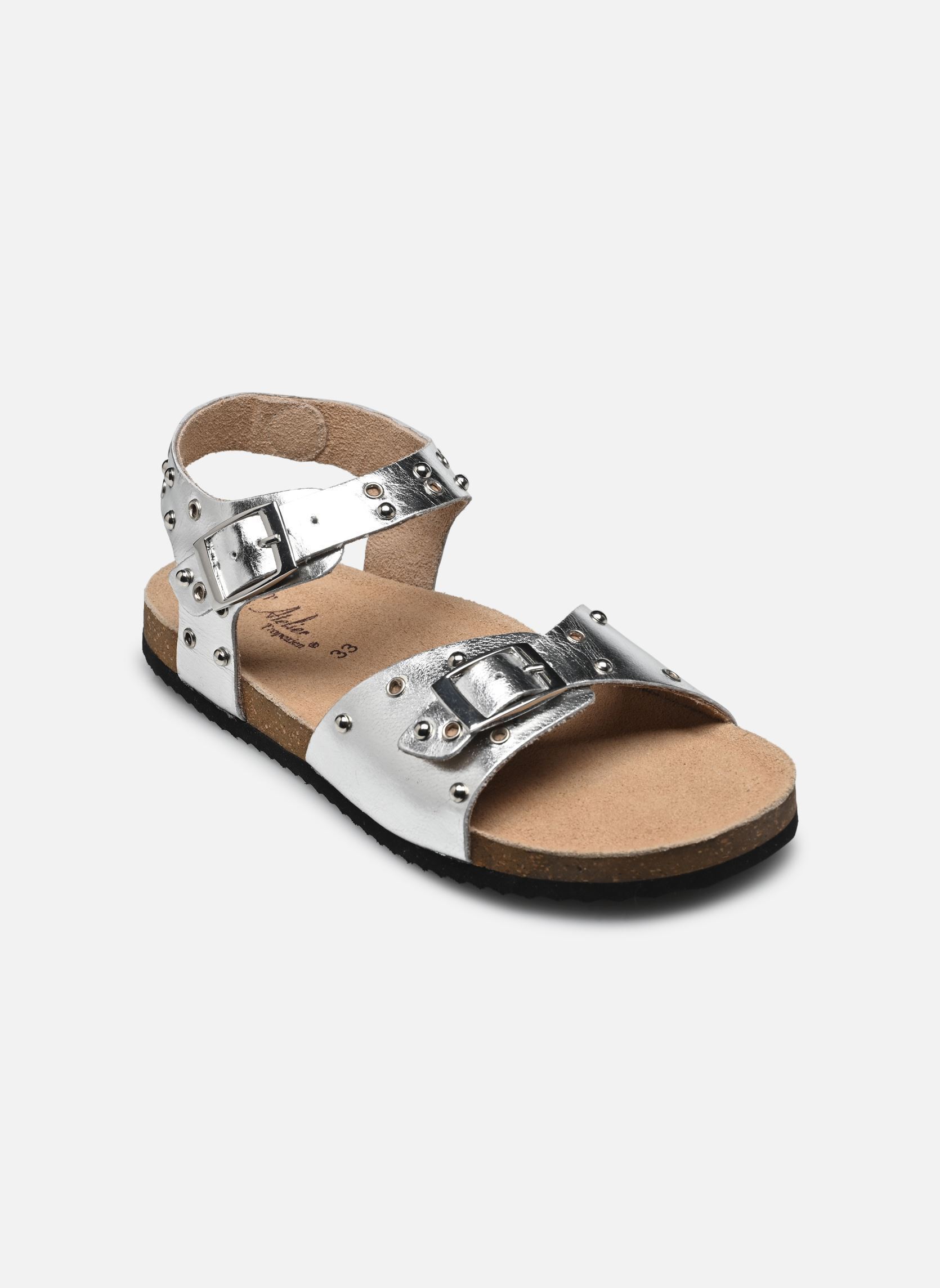 Sandalen Sb 2426 mädchen silber L'Atelier Tropézien Sandalen Sb 2426 mädchen silber SILVER