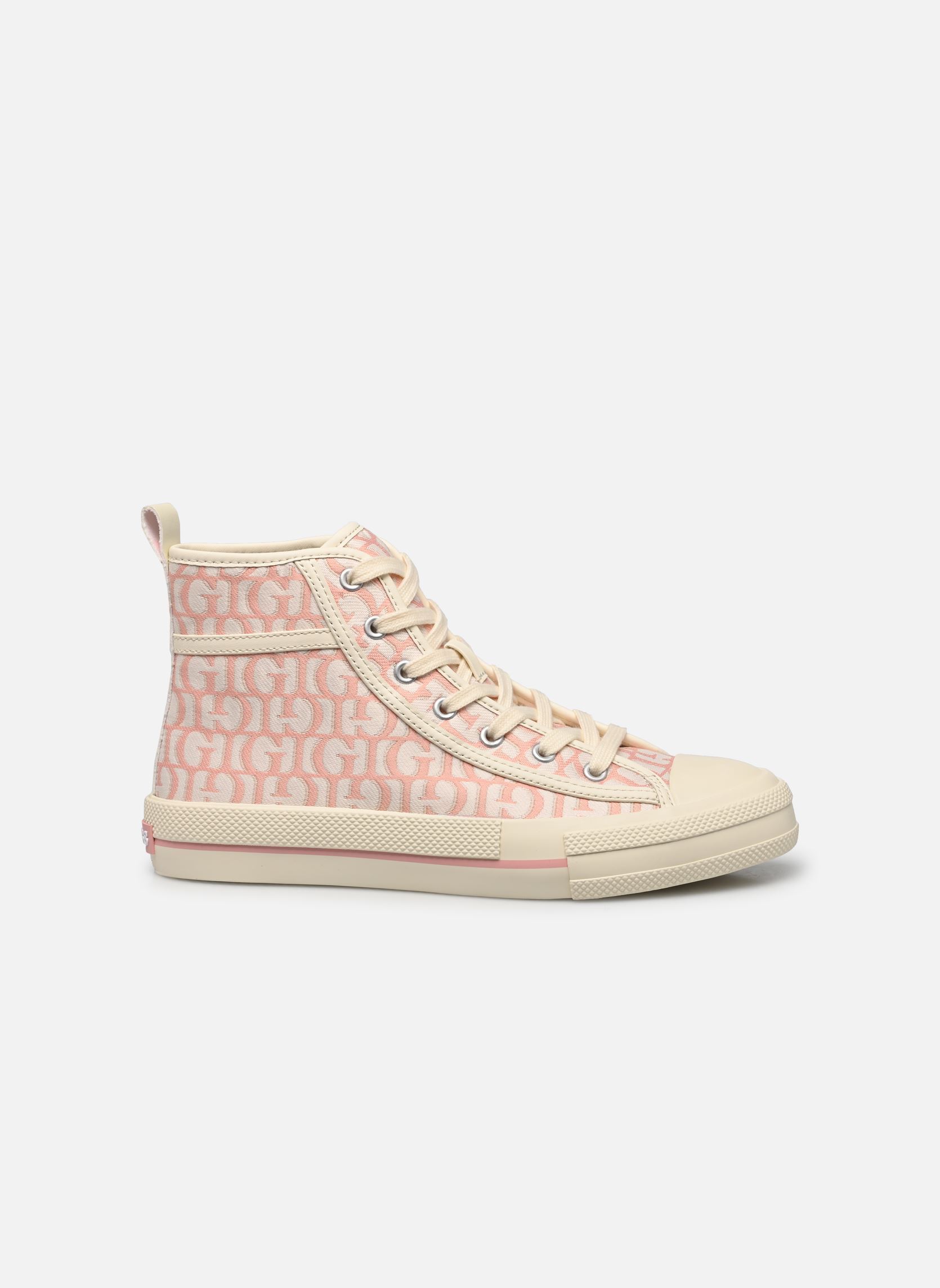 Leinen-Sneaker COLYN damen rosa Guess Leinen-Sneaker COLYN damen rosa Pink