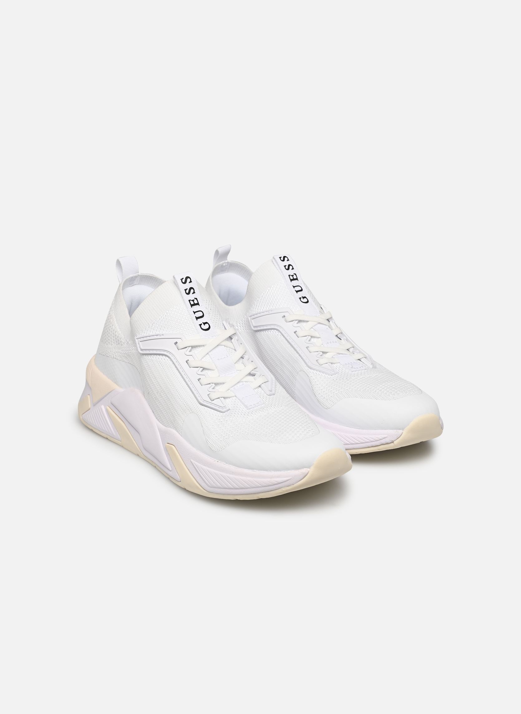 Baskets GAXTIN femme blanc Guess Baskets GAXTIN femme blanc White