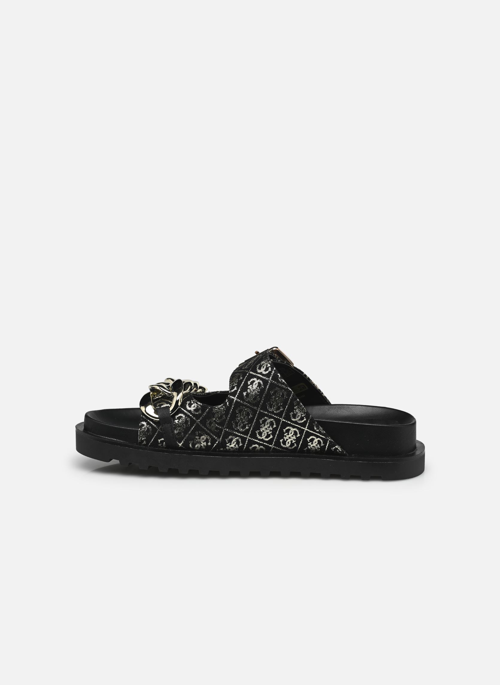 Ciabattine e Sabots FATEMA donna nero Guess Ciabattine e Sabots FATEMA donna nero Black Platino