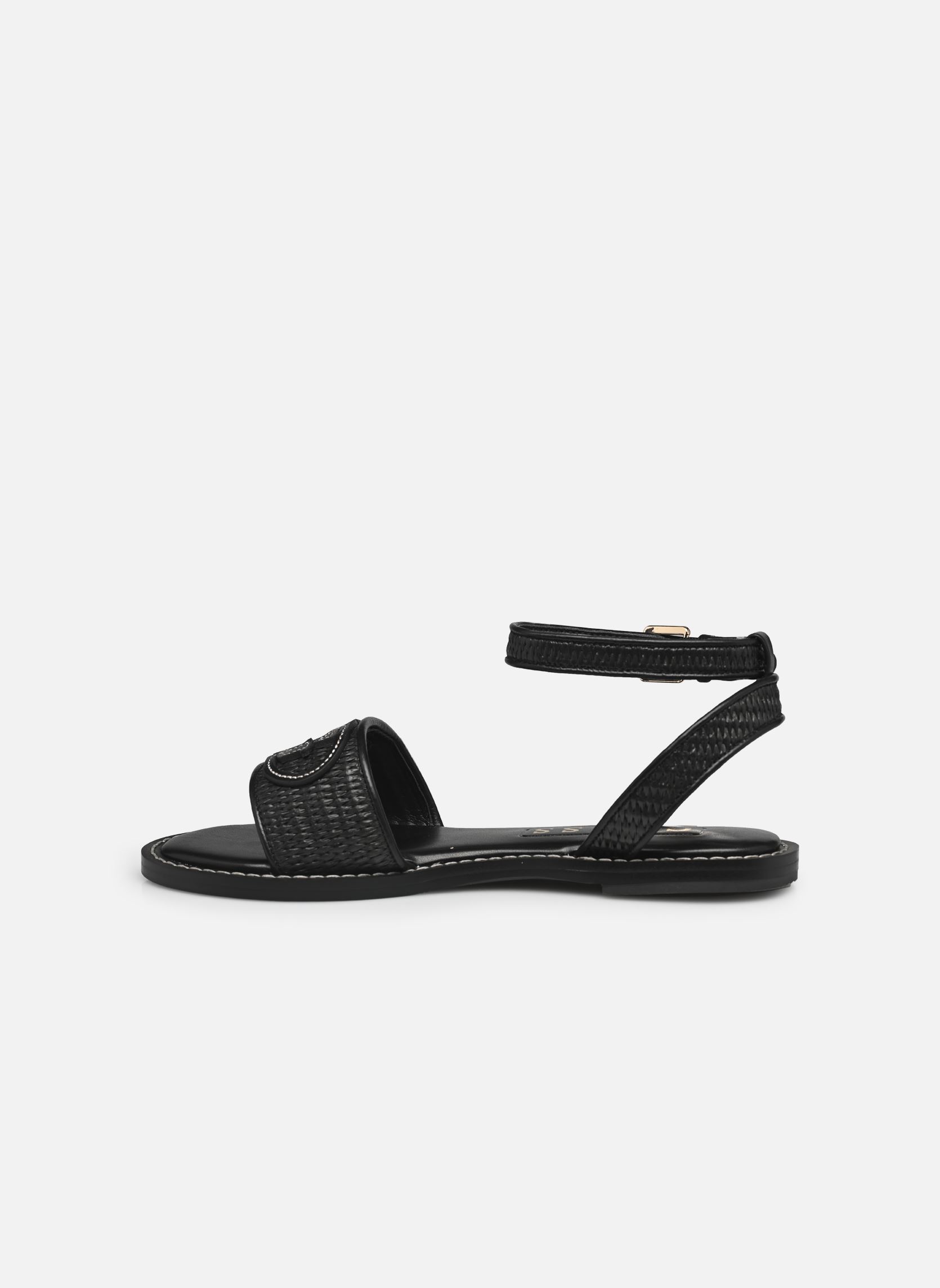 Flache Sandalen SIYONA damen schwarz Guess Flache Sandalen SIYONA damen schwarz Black