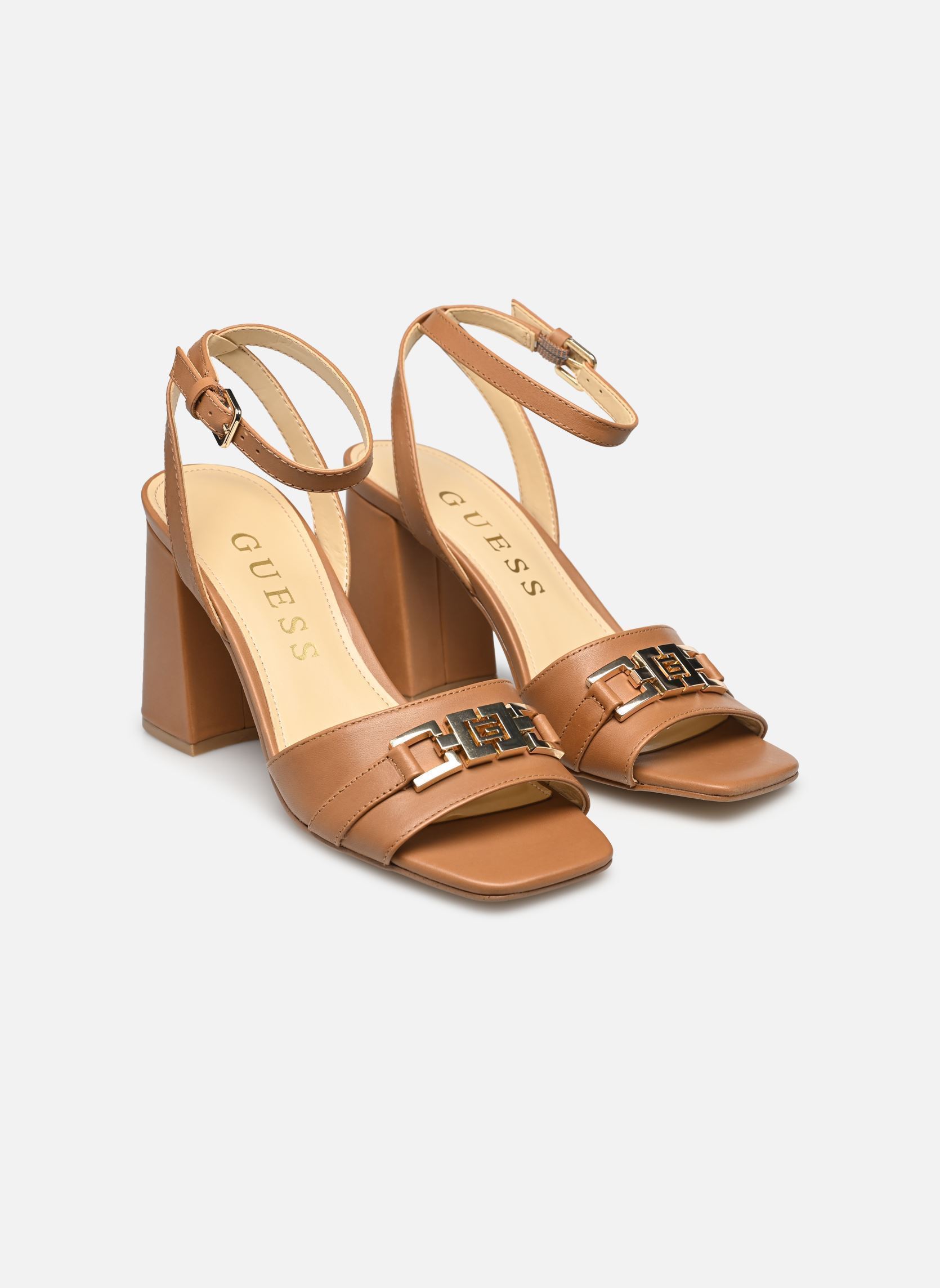 Sandalen GRATO dames bruin Guess Sandalen GRATO dames bruin Tan