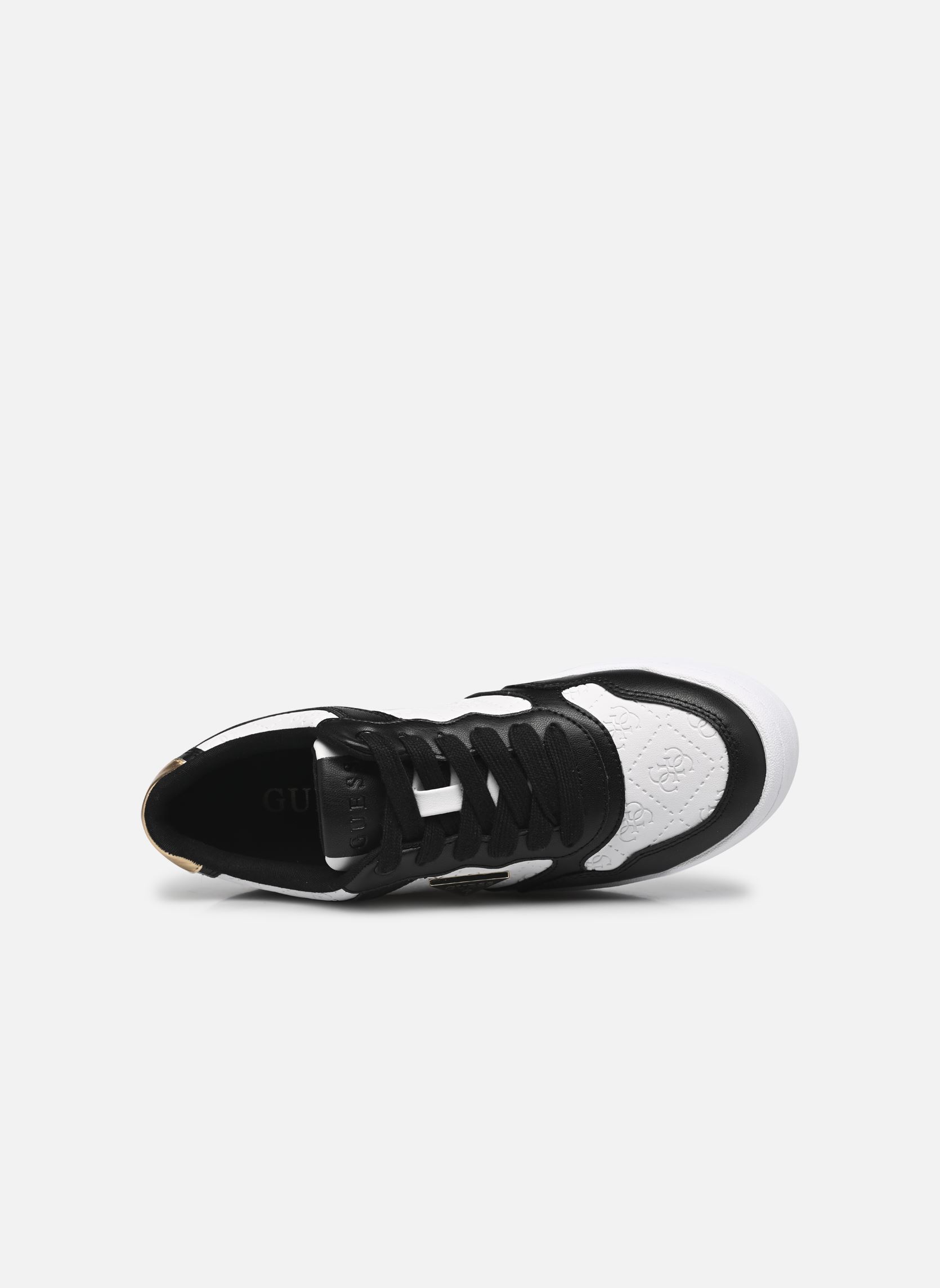 Baskets basses MIRAM6 femme noir Guess Baskets basses MIRAM6 femme noir Black/brown