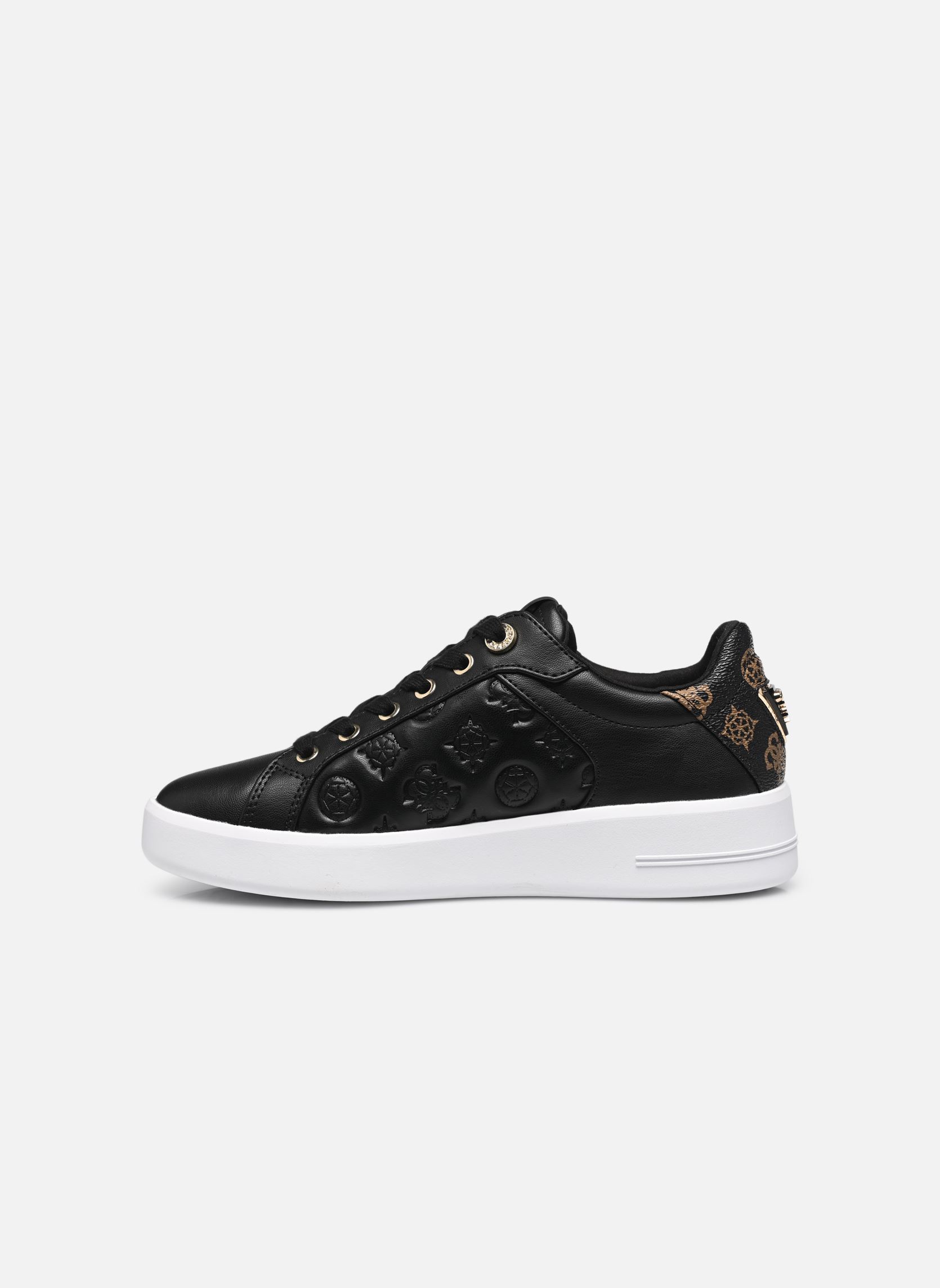 Baskets basses RONII femme noir Guess Baskets basses RONII femme noir Black/brown