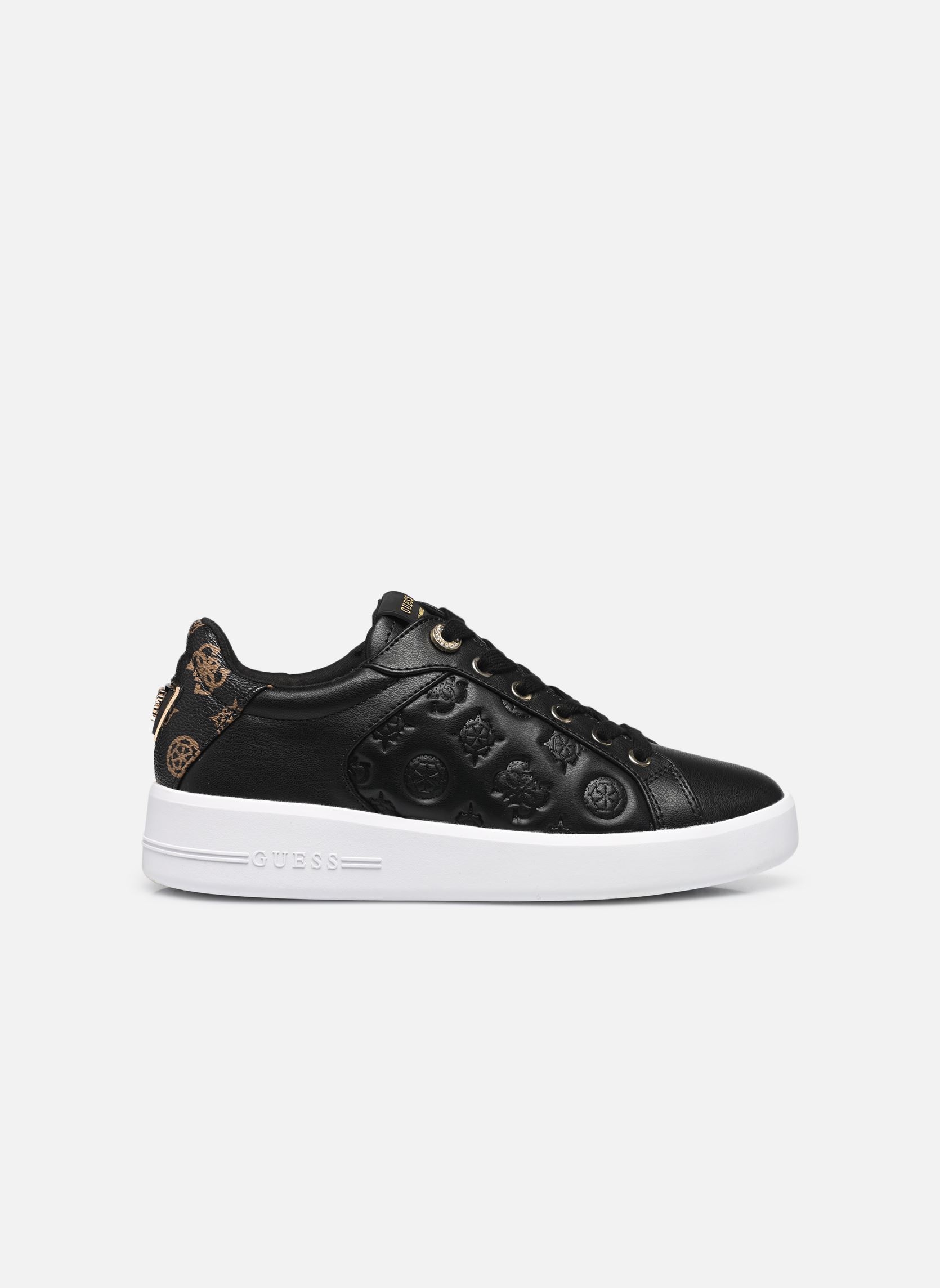 Baskets basses RONII femme noir Guess Baskets basses RONII femme noir Black/brown