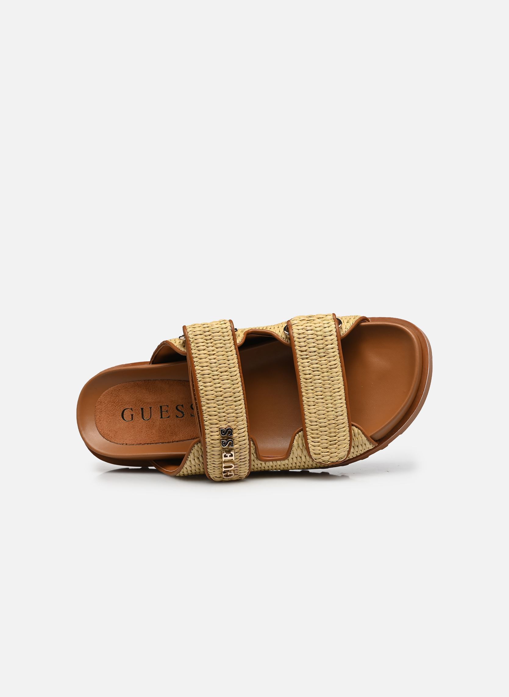 Mules et sabots FADELIZE femme marron Guess Mules et sabots FADELIZE femme marron Tan